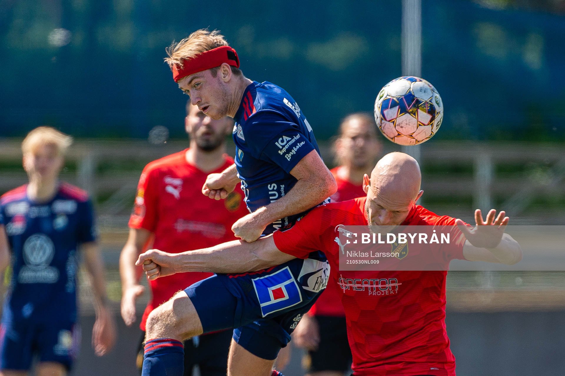 Östers Carl Johansson och Vasalunds Zourab Tsiskaridze