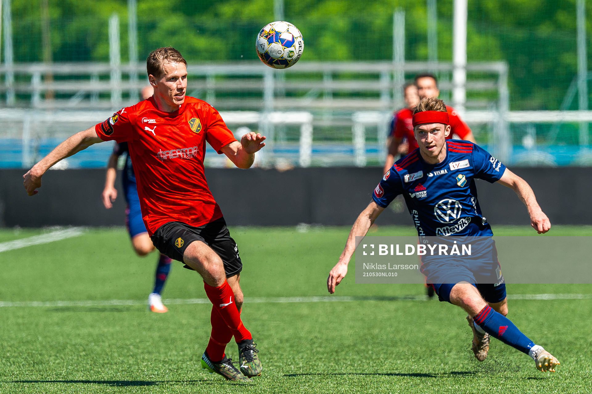 Östers Carl Johansson och Vasalunds Philip Wiström