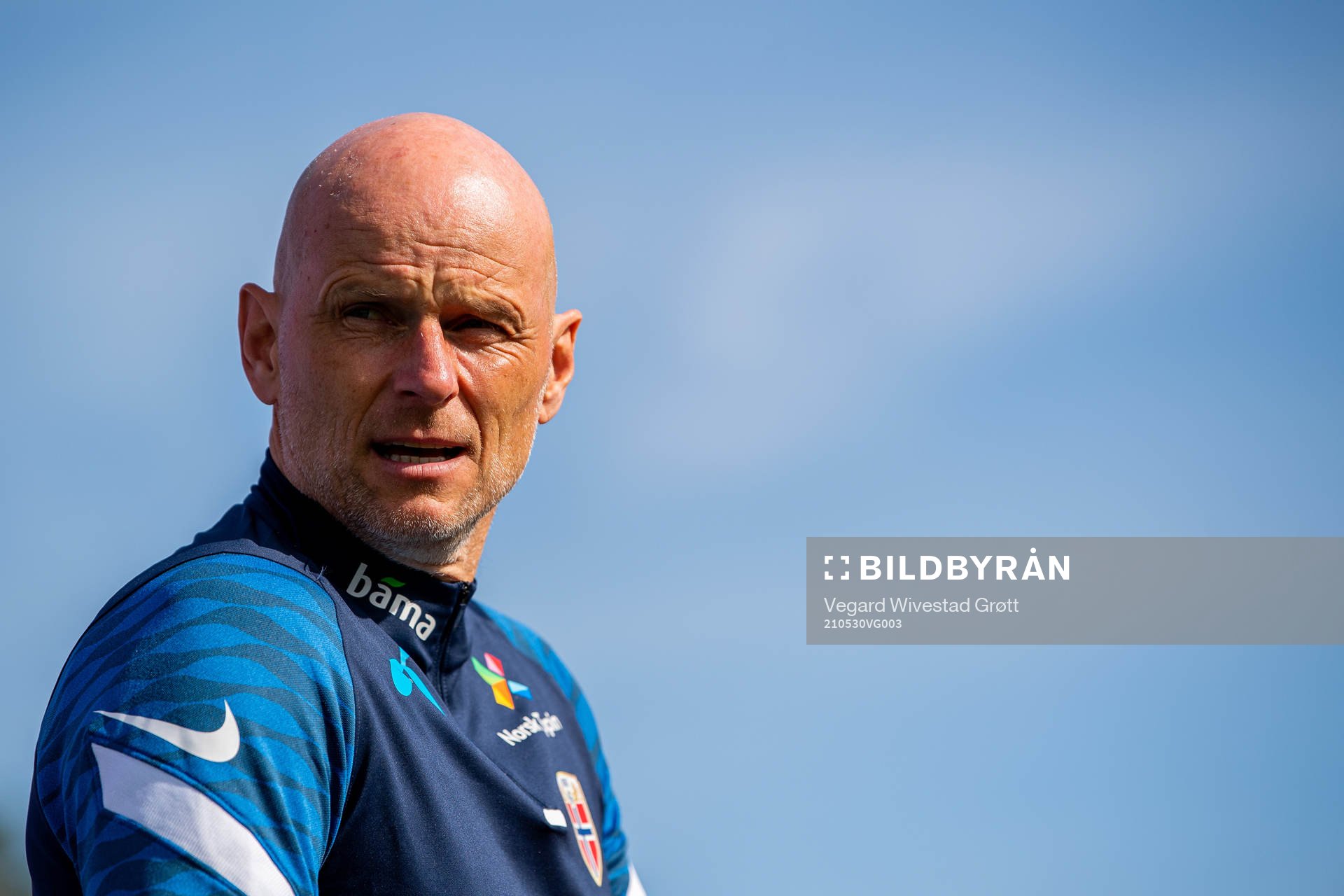 Ståle Solbakken, head coach of the Norwegian national