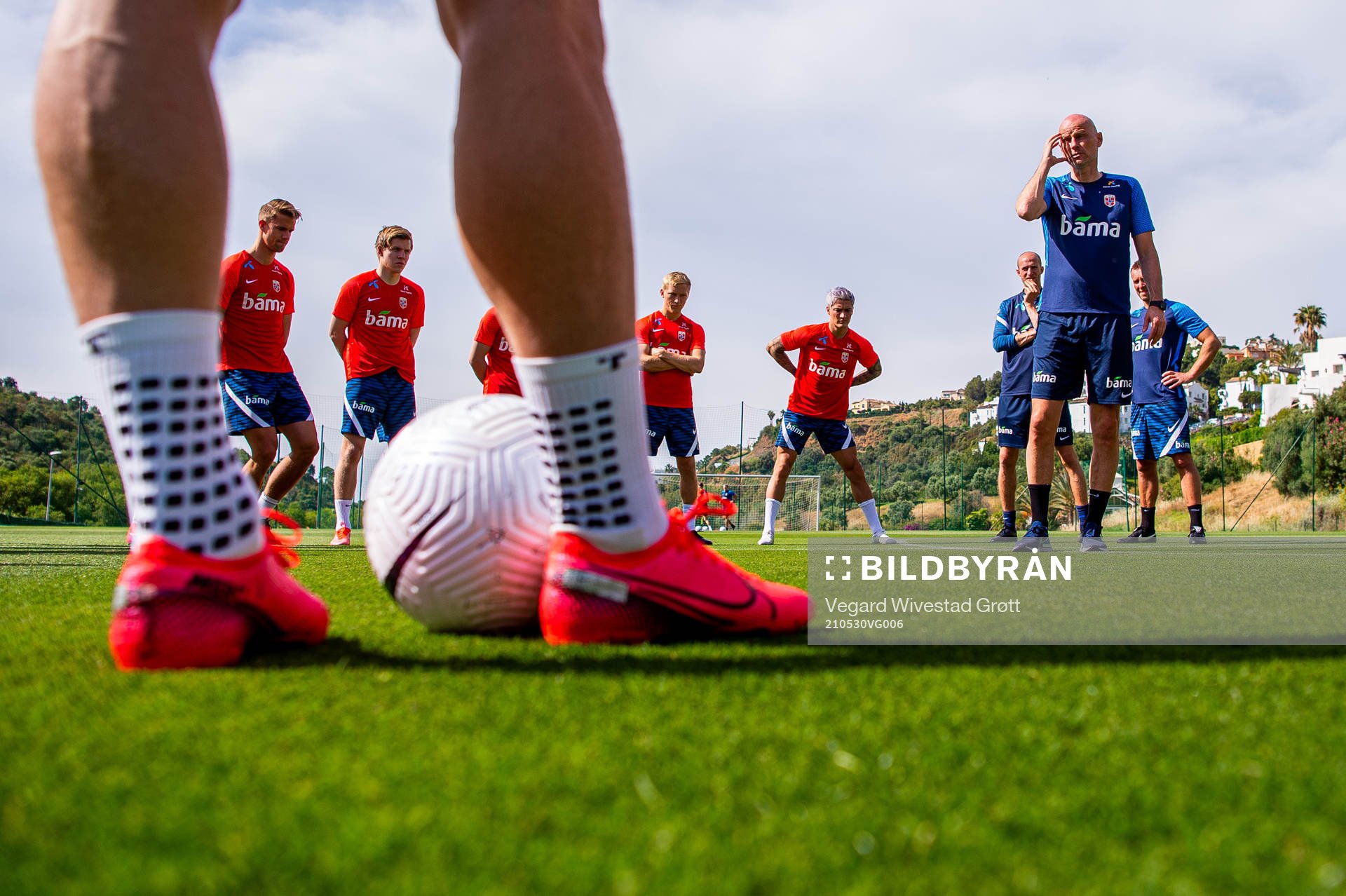 Kristoffer Ajer, Jens Petter Hauge, Birger Meling and