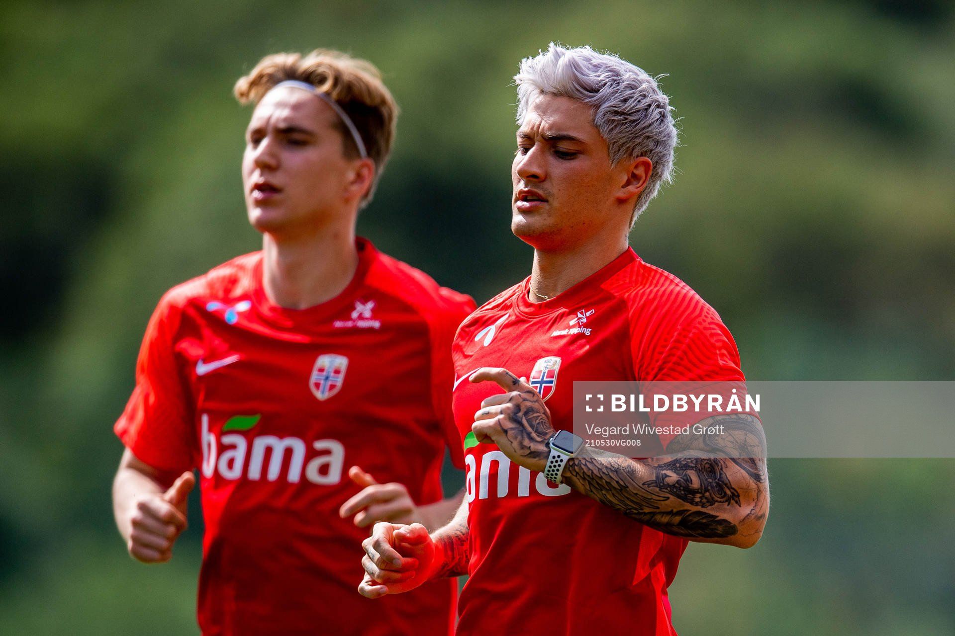 Mathias Normann of the Norwegian national football team