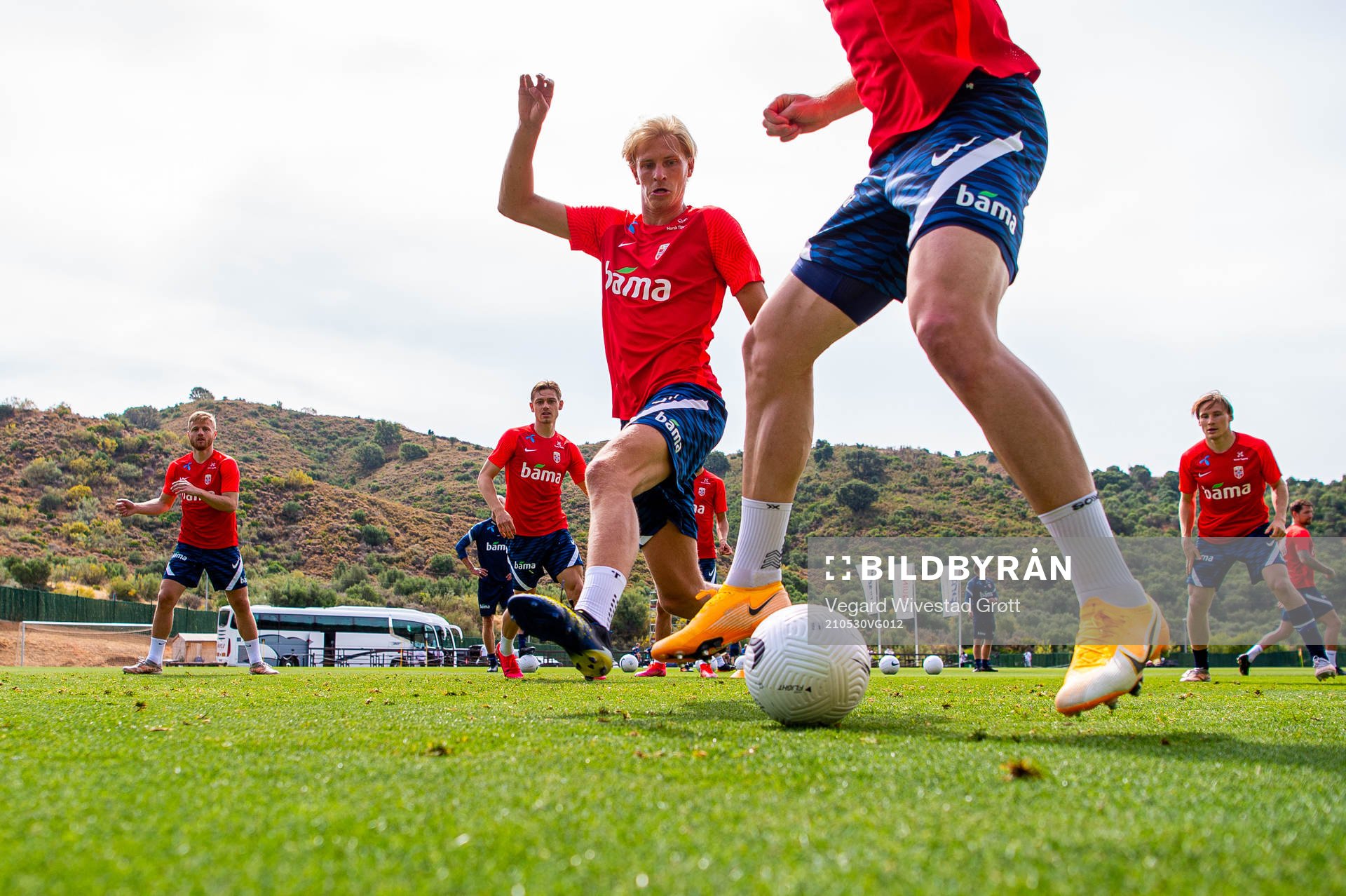Morten Thorsby of the Norwegian national football team