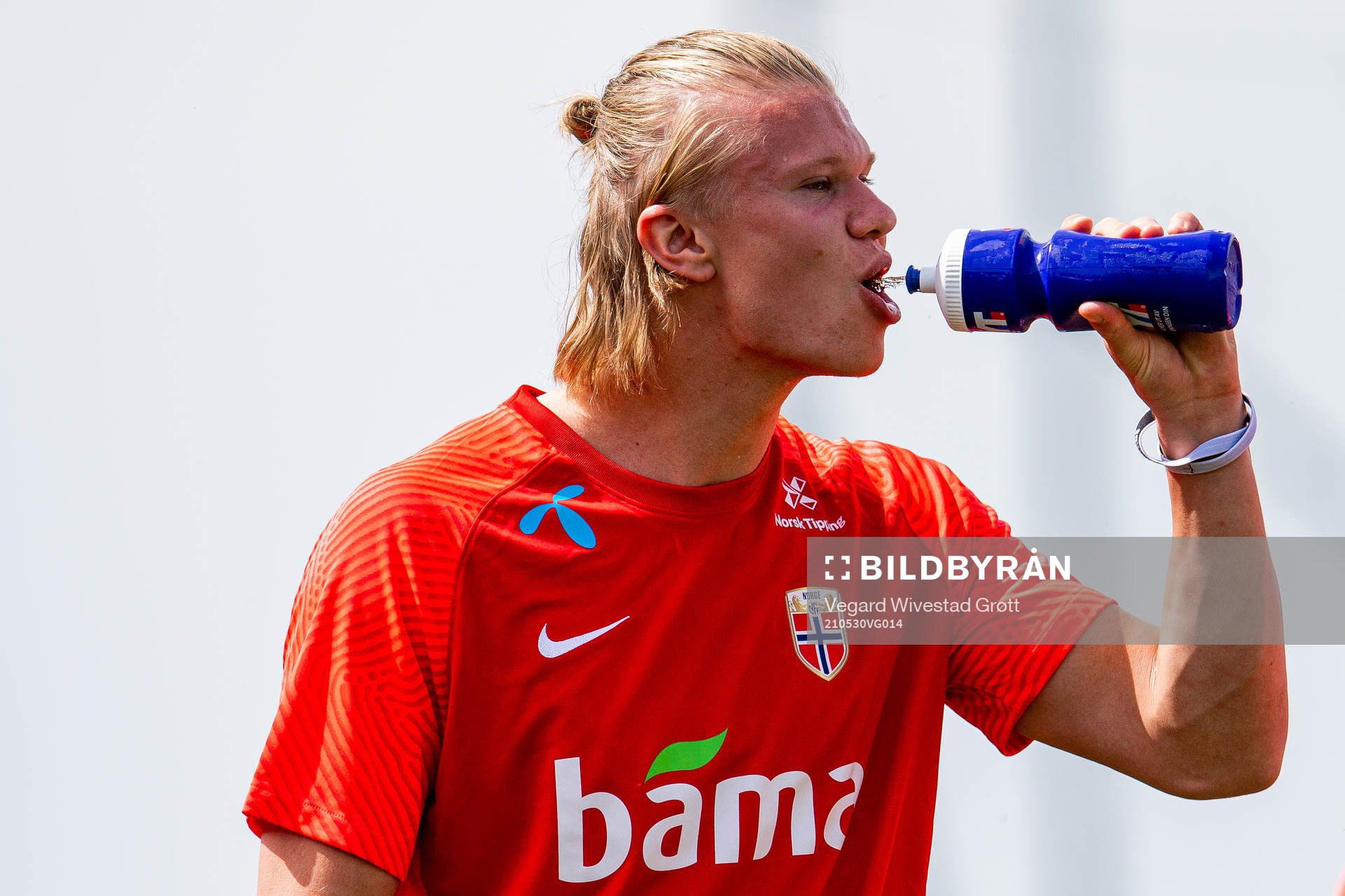 Erling Braut Haaland of the Norwegian national football team