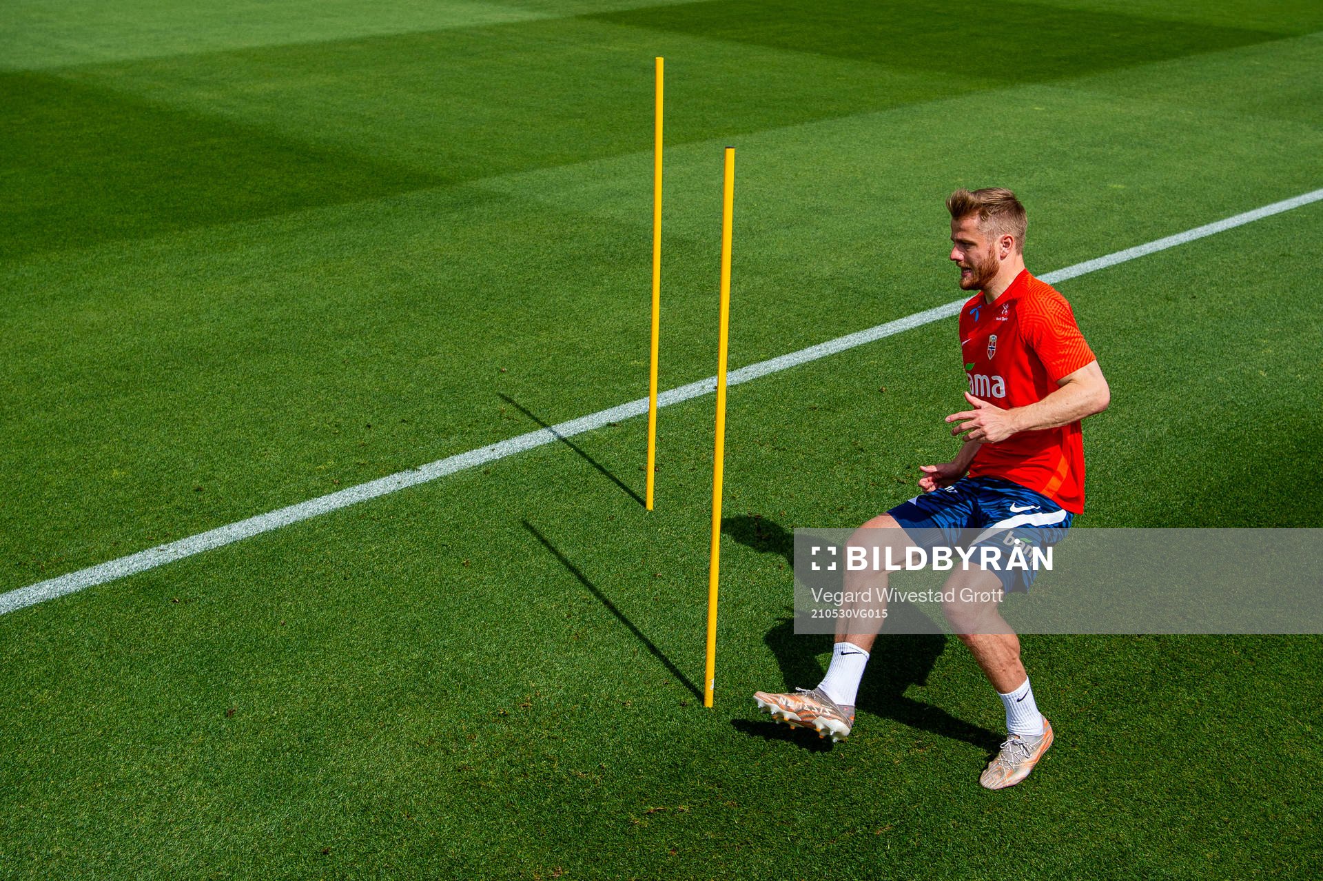 Fredrik Midtsjø of the Norwegian national football team