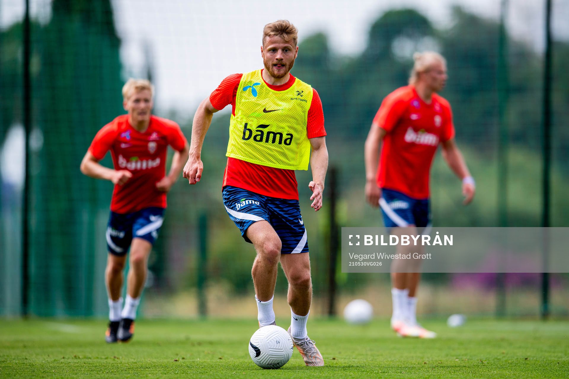 Fredrik Midtsjø of the Norwegian national football team