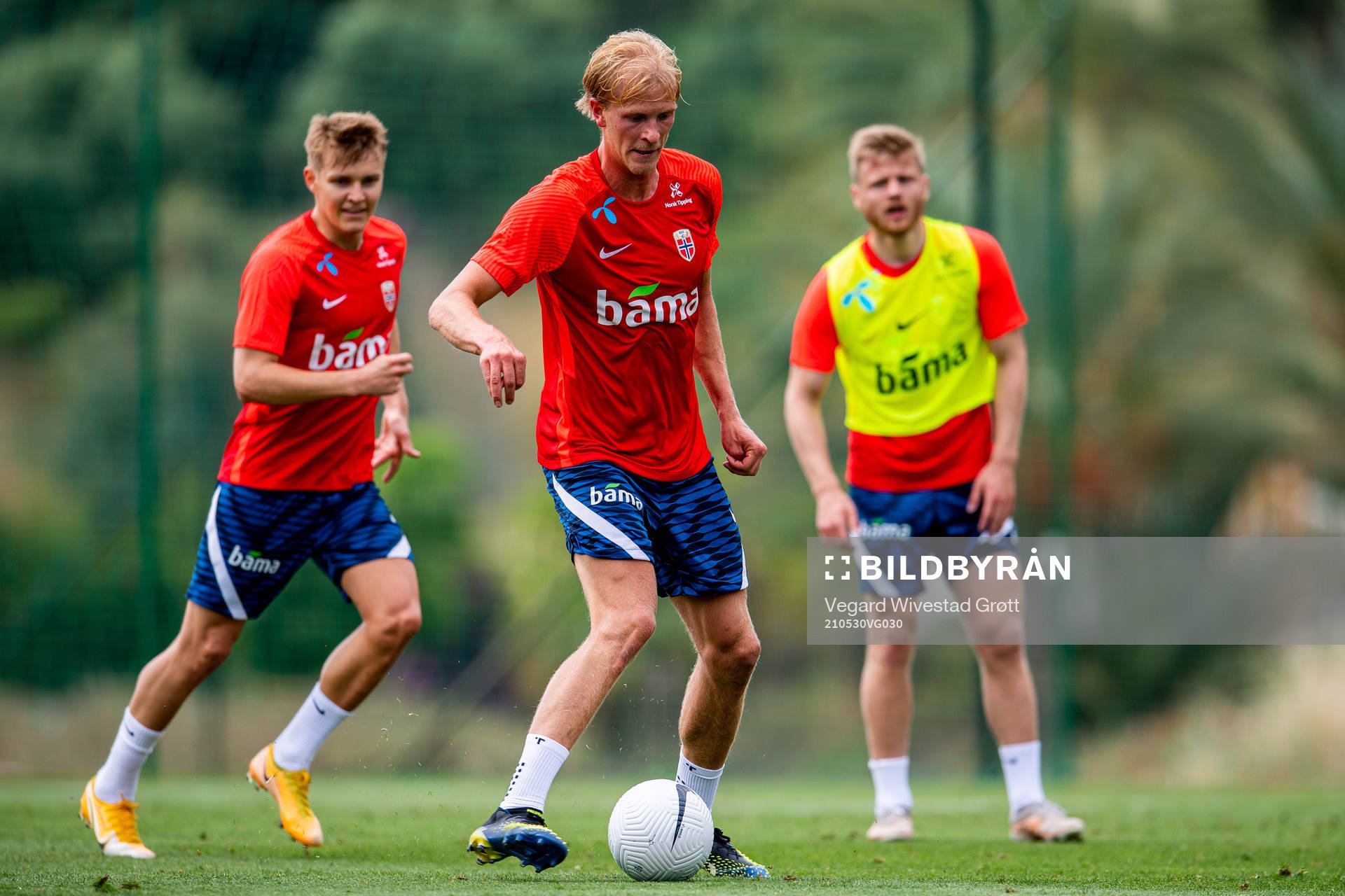Morten Thorsby of the Norwegian national football team