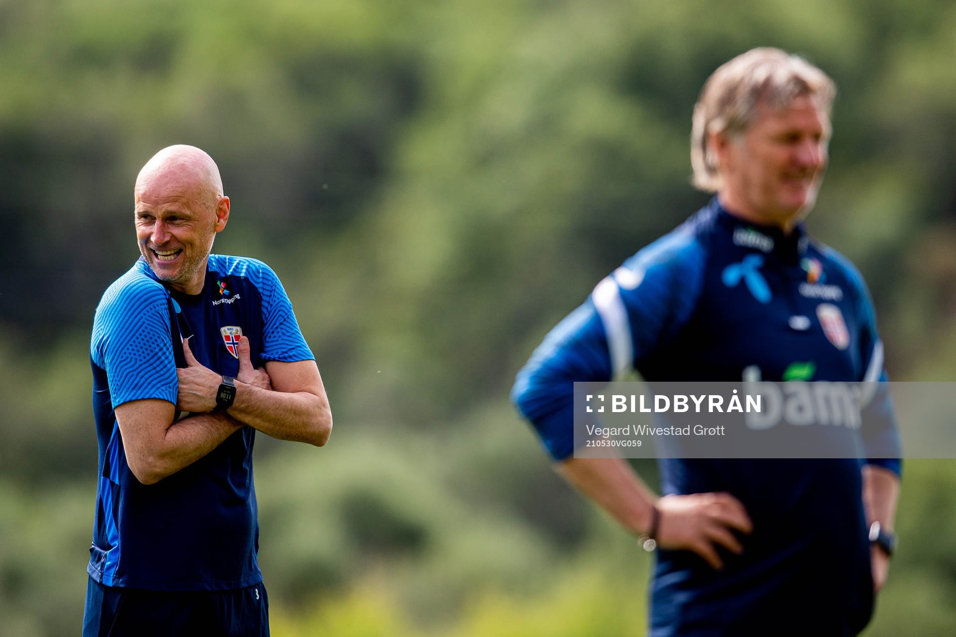Ståle Solbakken, head coach of the Norwegian national