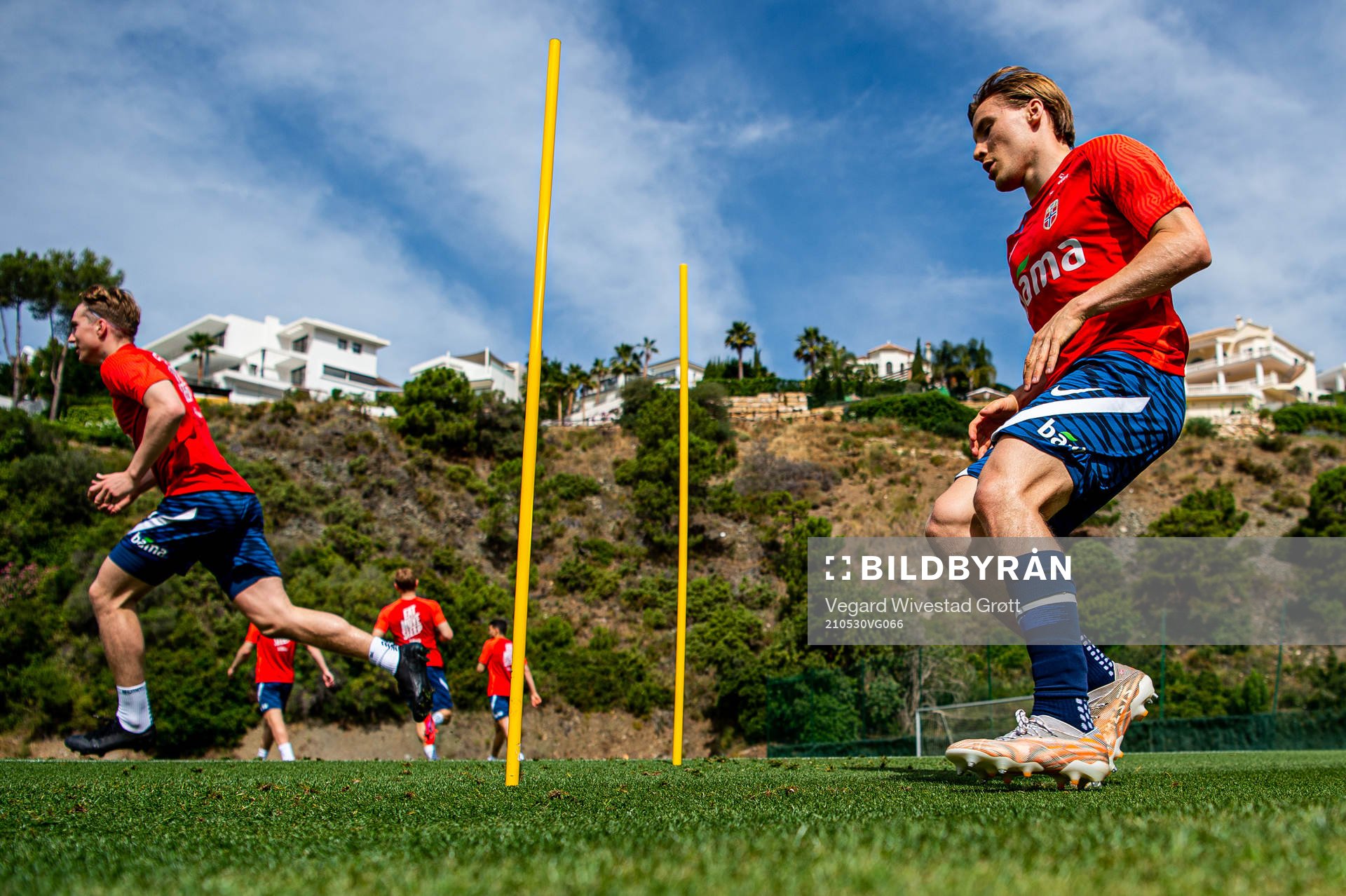 Jonas Svensson of the Norwegian national football team
