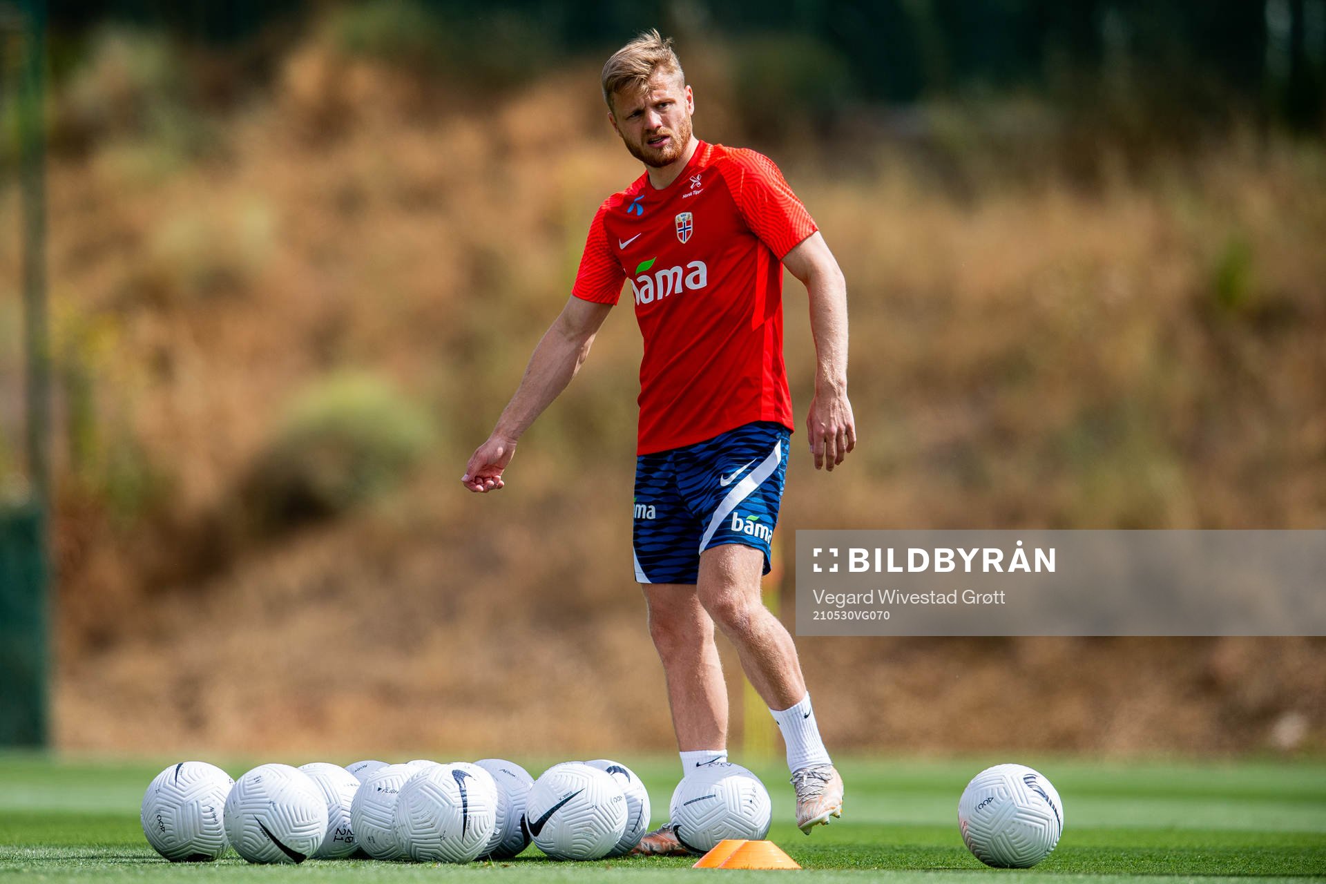 Fredrik Midtsjø of the Norwegian national football team