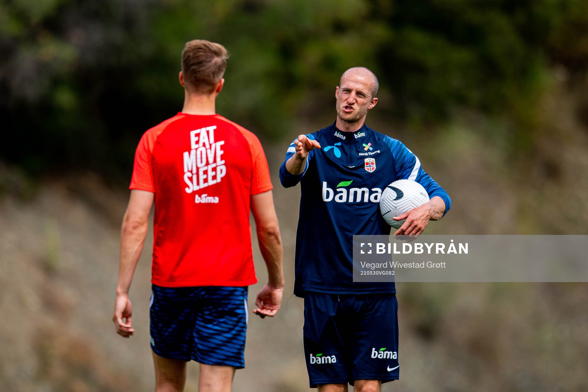 Brede Hangeland, player manager of the Norwegian national