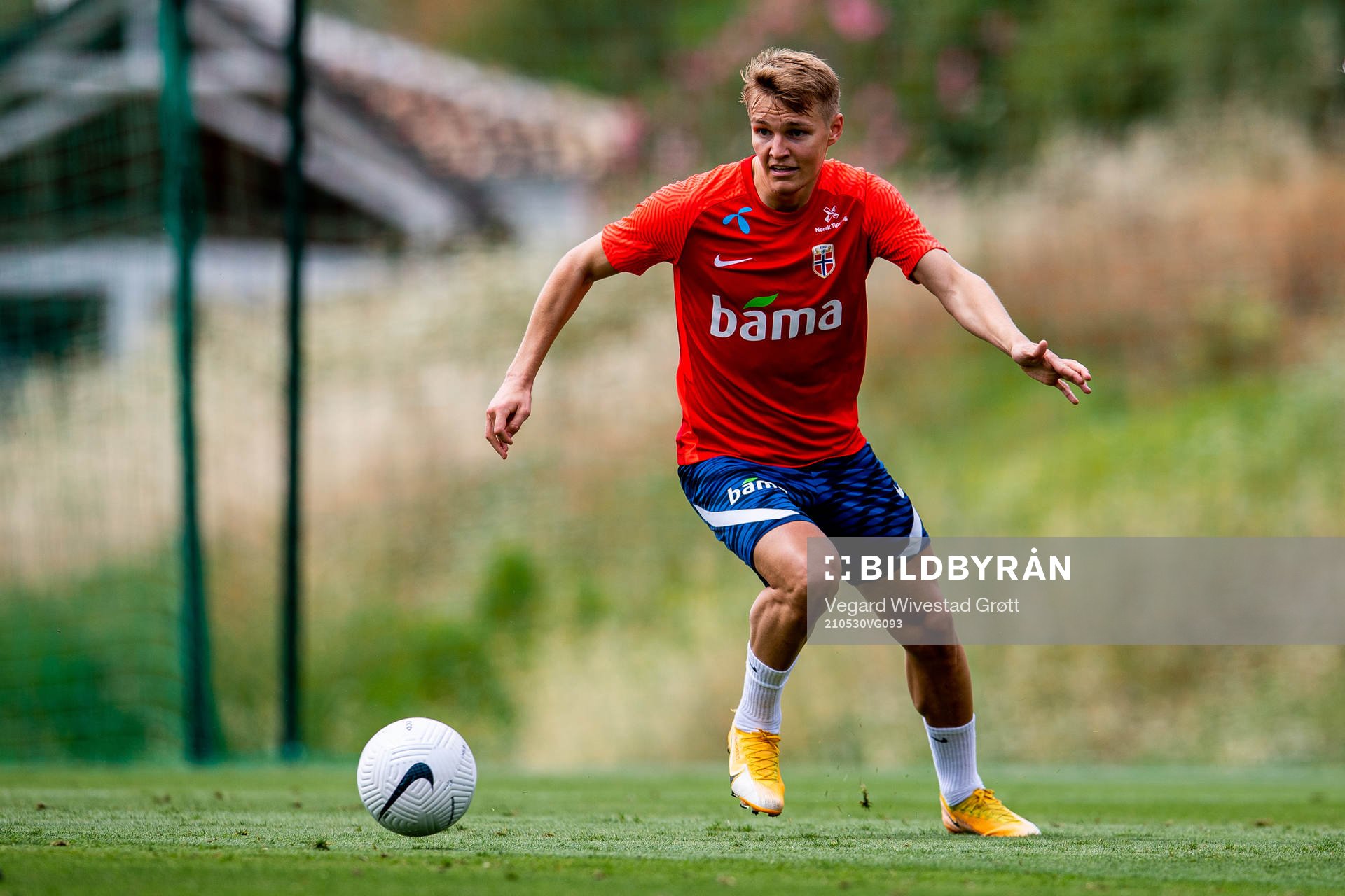 Martin Ødegaard of the Norwegian national football team