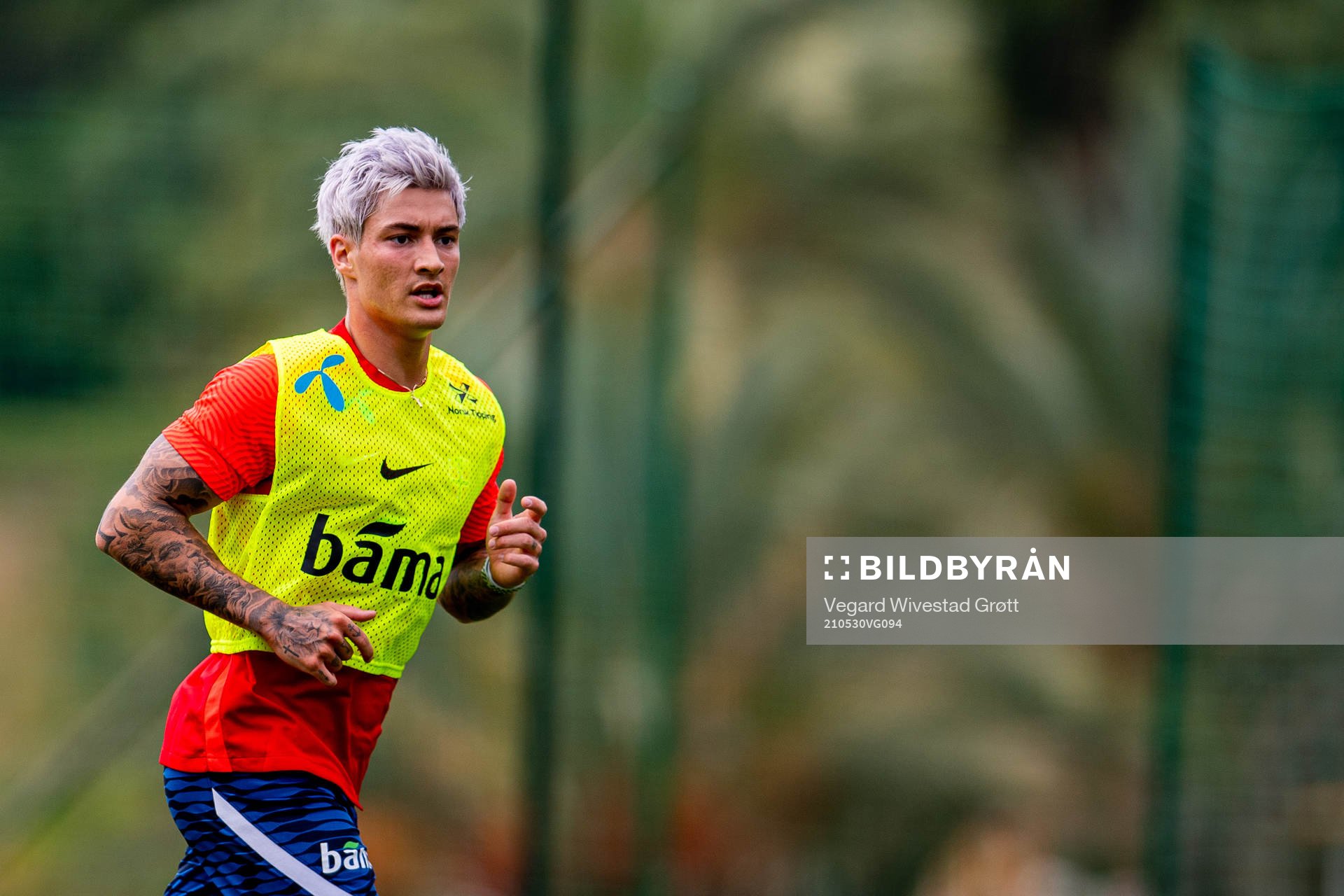 Mathias Normann of the Norwegian national football team