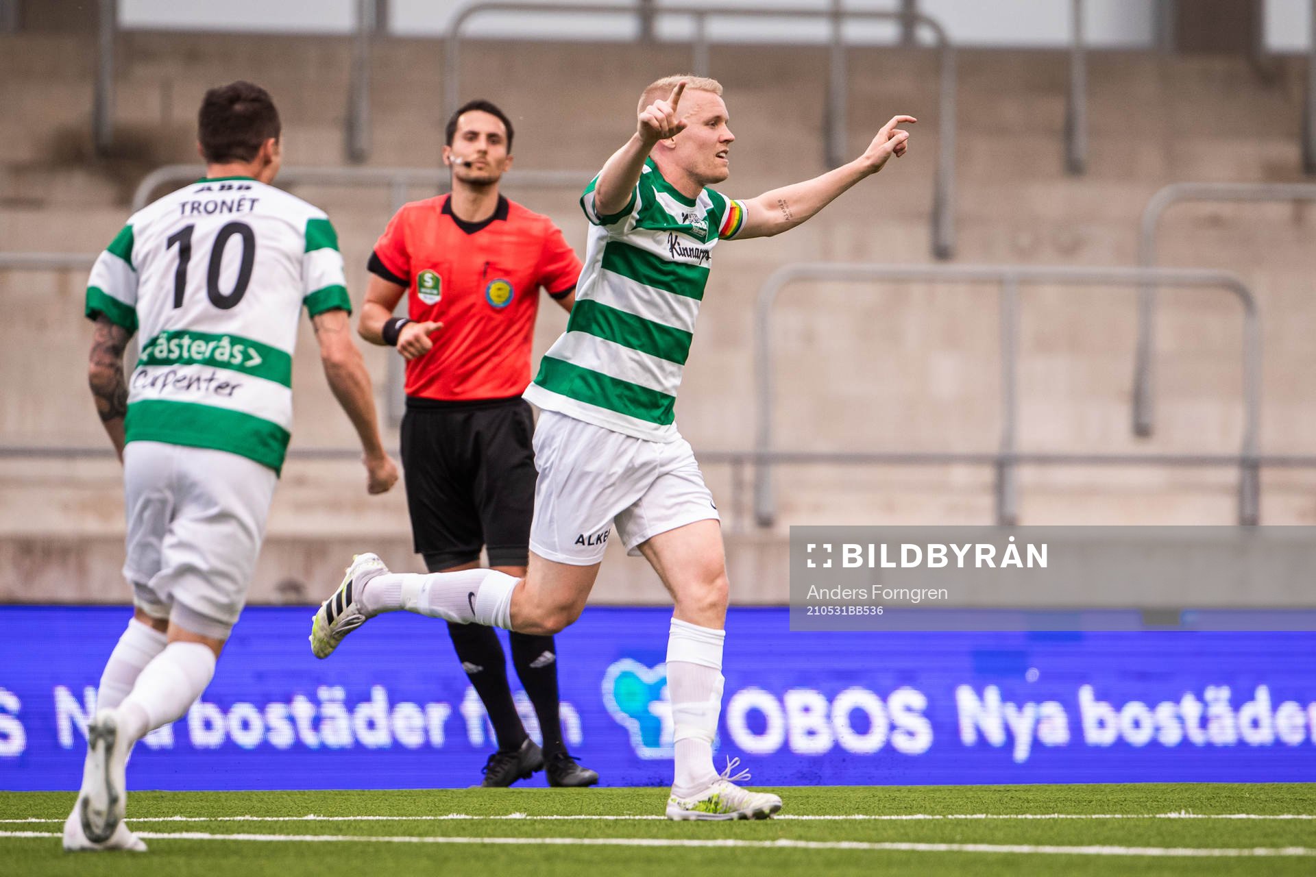 Västerås Simon Johansson jublar