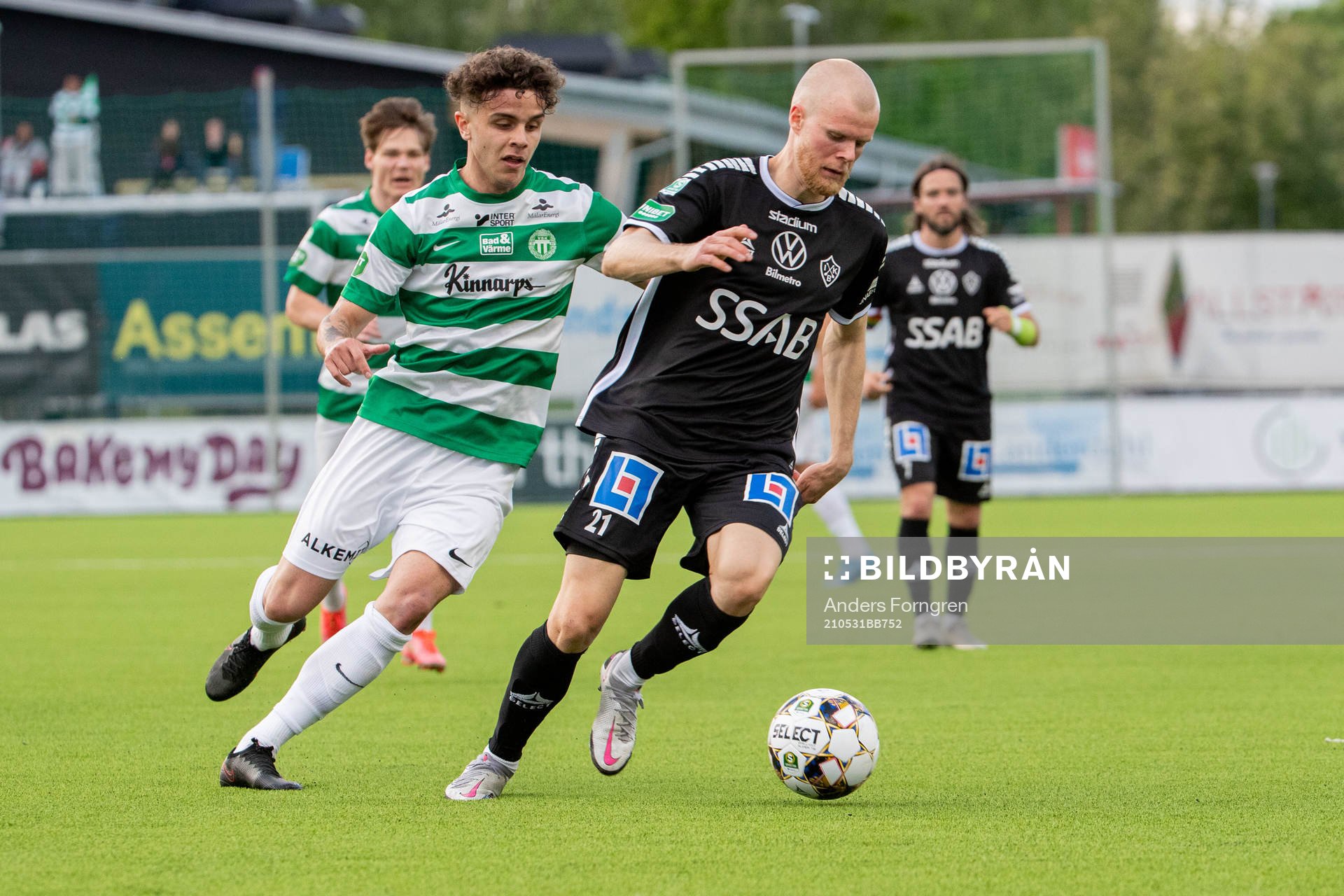 under fotbollsmatchen i Superettan mellan Västerås SK och