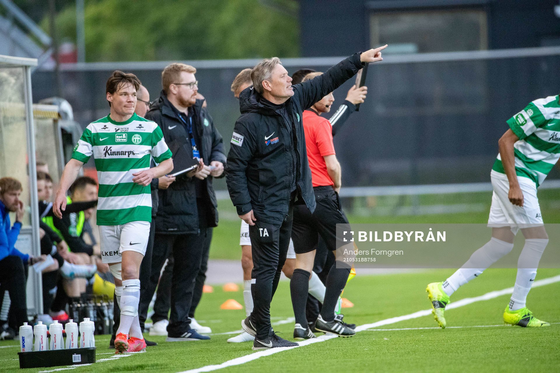 Västerås Filip Almström Tähti och Västerås tränare