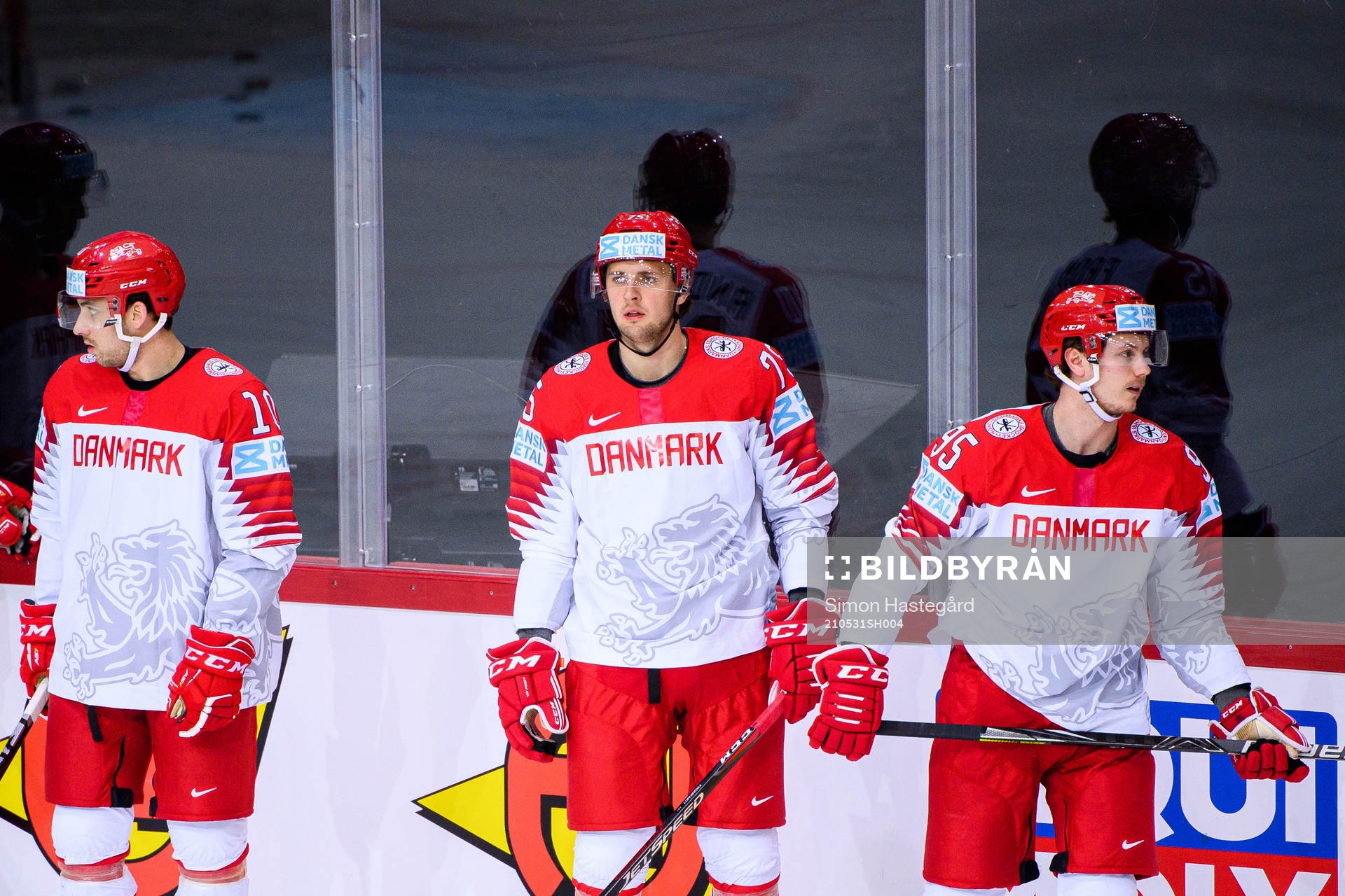 Niklas Andersen, Mathias From and Nick Olesen of Denmark