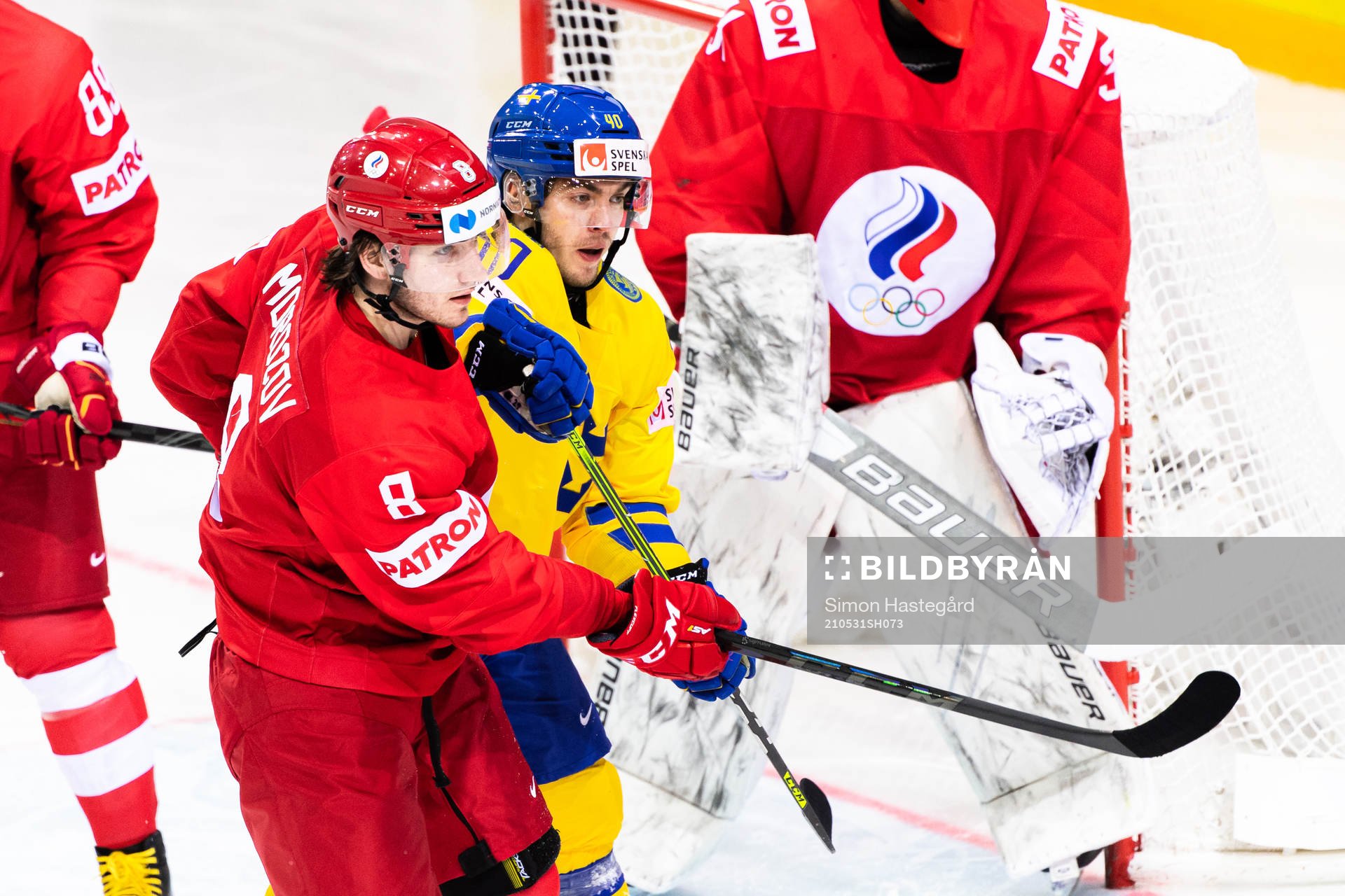 Ivan Morozov of Russia and Andreas Wingerli of Sweden