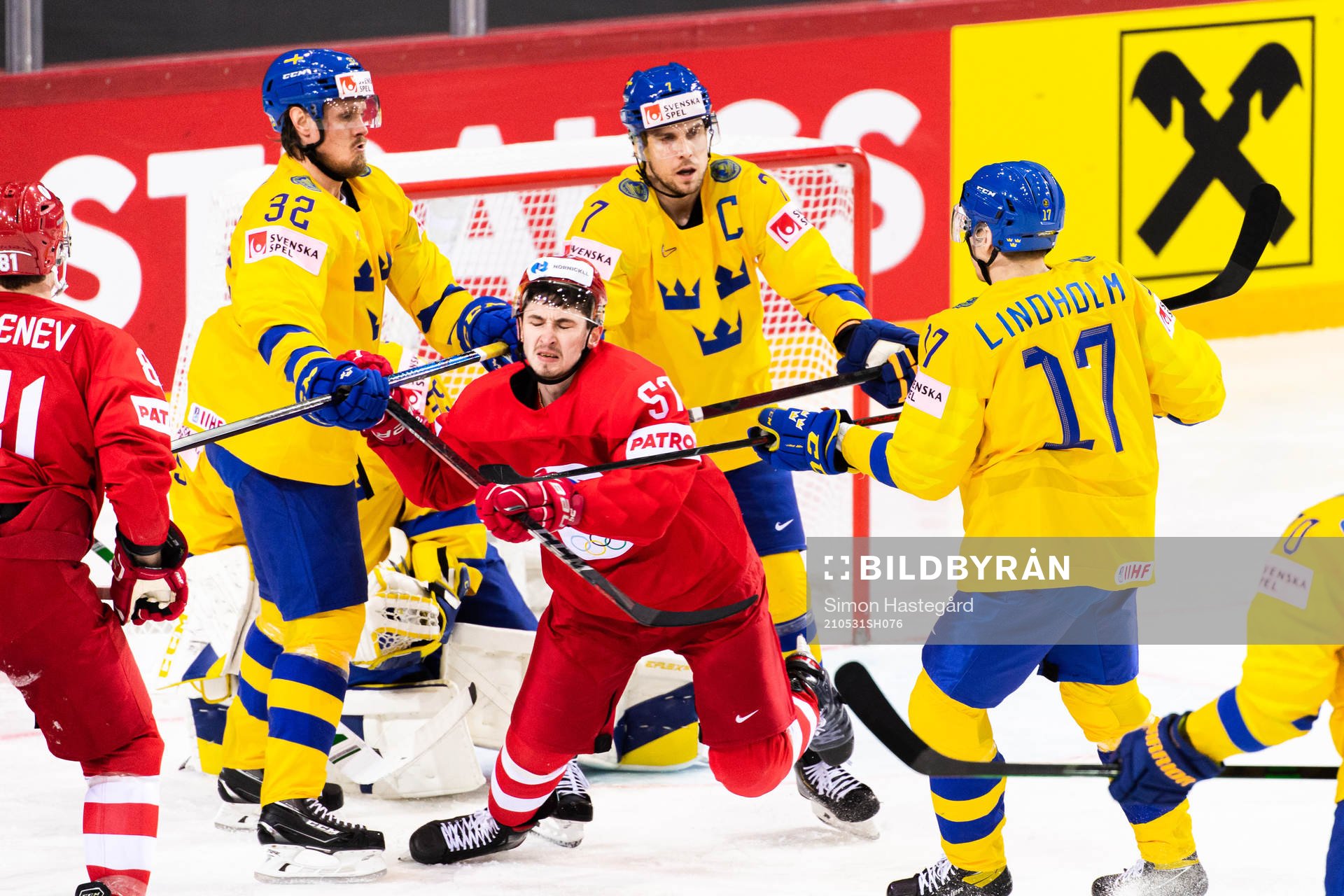 Jesper Sellgren of Sweden and Artyom Shvets-Rogovoi of