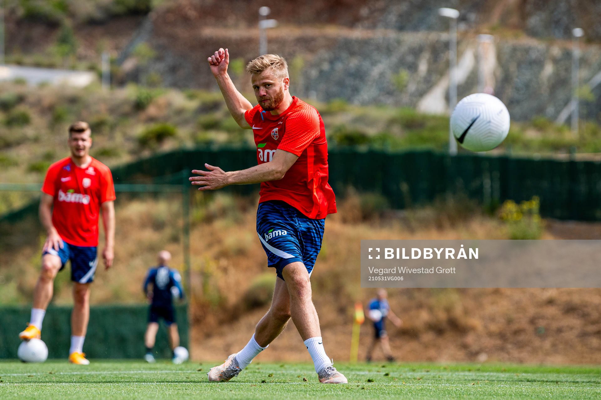 Fredrik Midtsjø of the Norwegian national football team