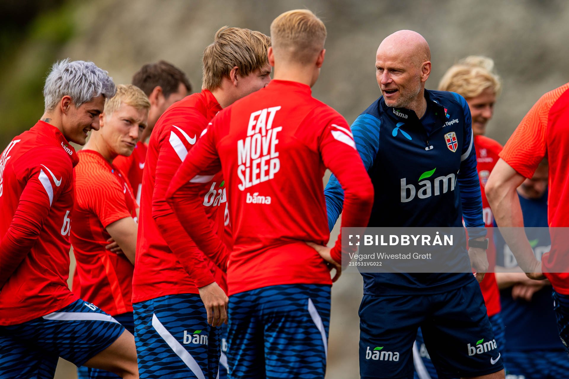 Ståle Solbakken, head coach of the Norwegian national