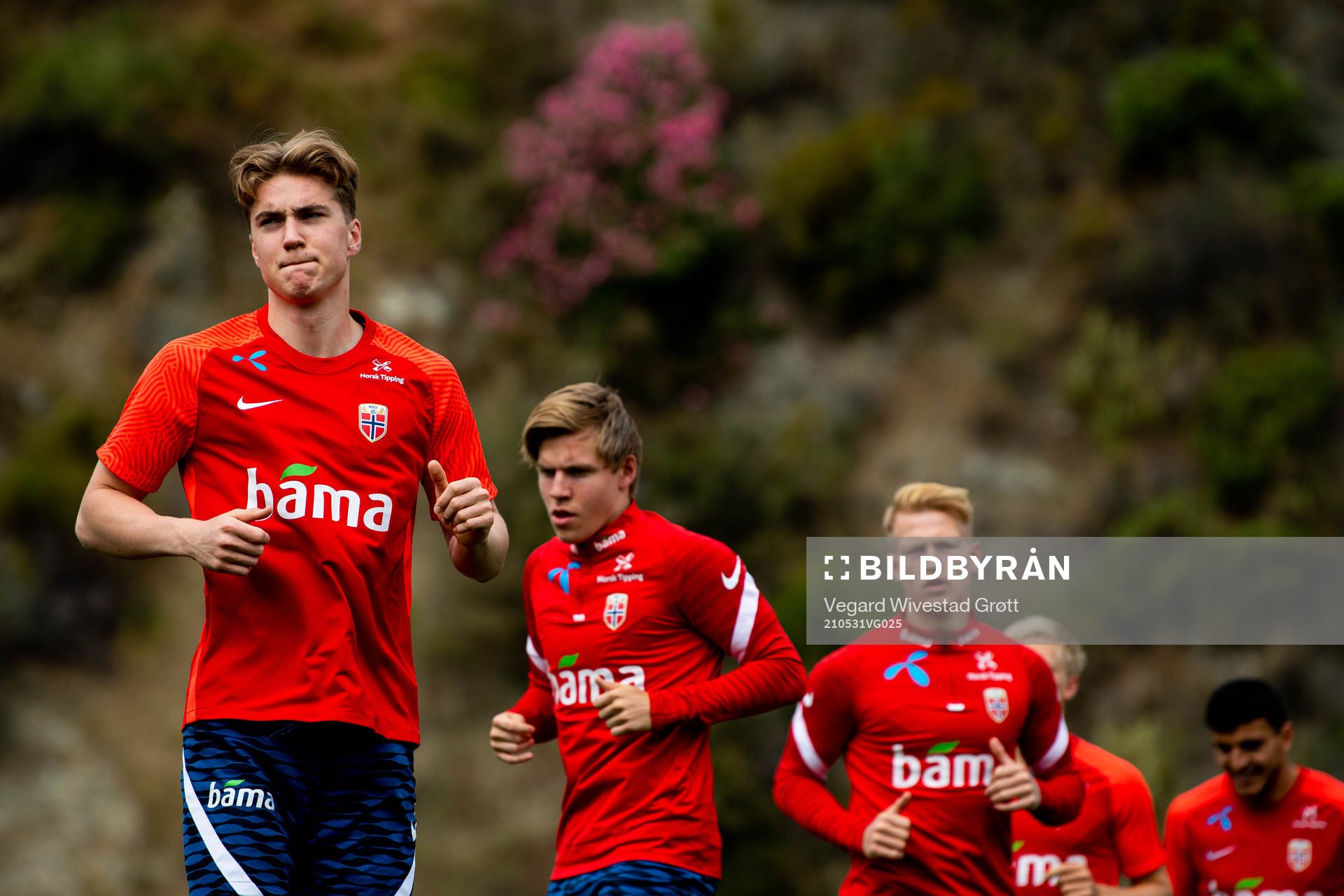 Kristian Thorstvedt of the Norwegian national football team