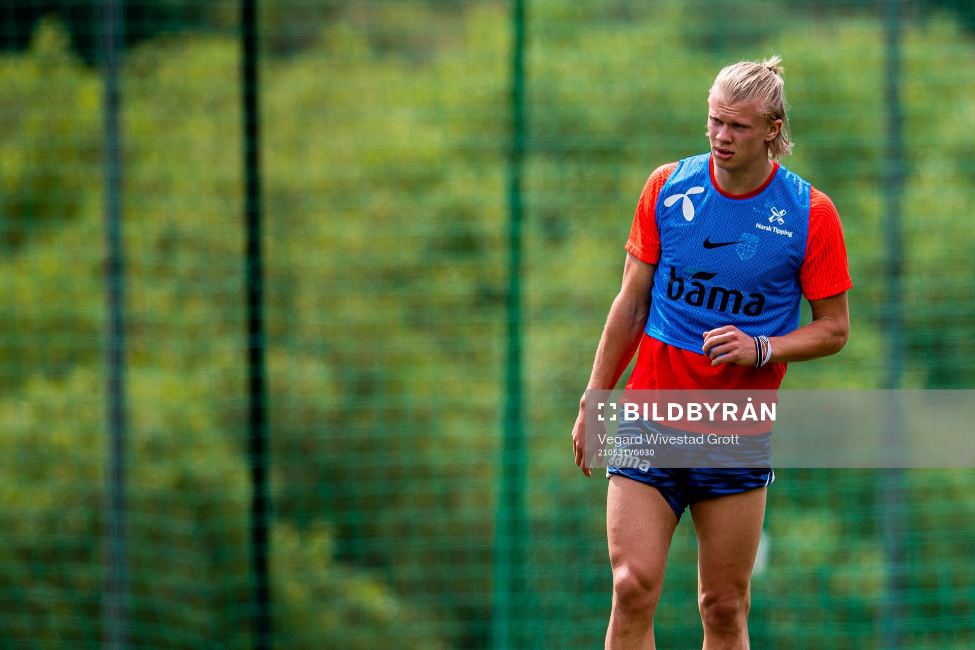 Erling Braut Haaland of the Norwegian national football team