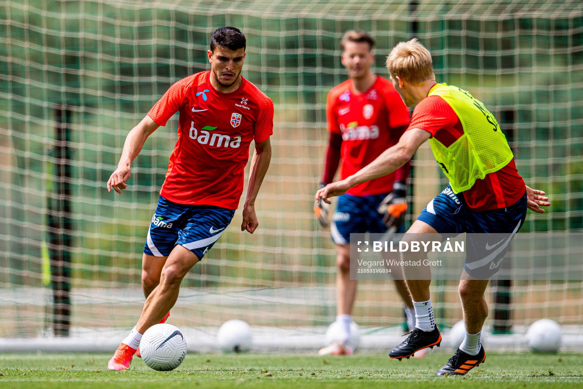 Mohamed Elyounoussi of the Norwegian national football team