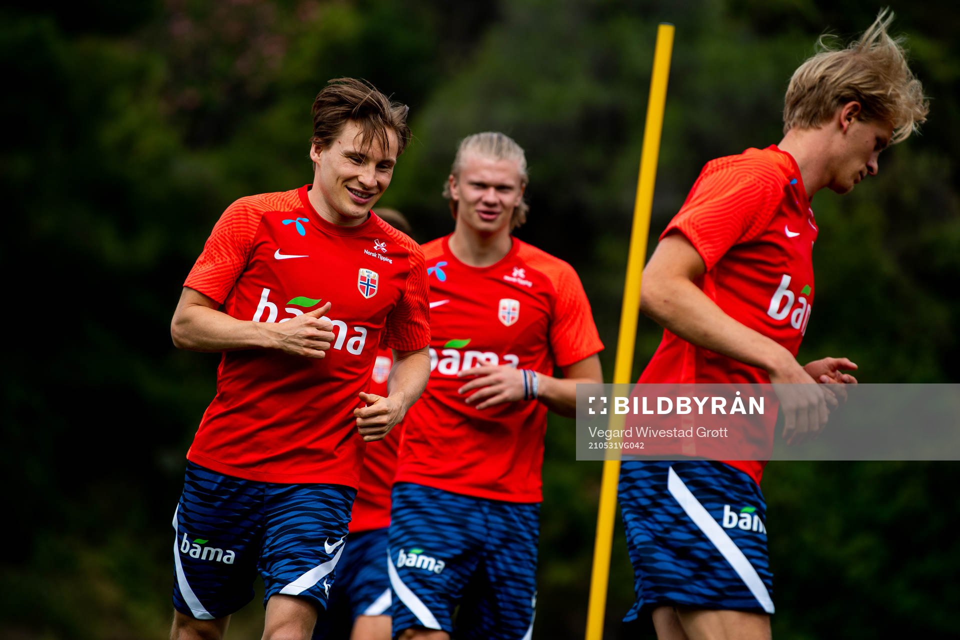 Jonas Svensson of the Norwegian national football team