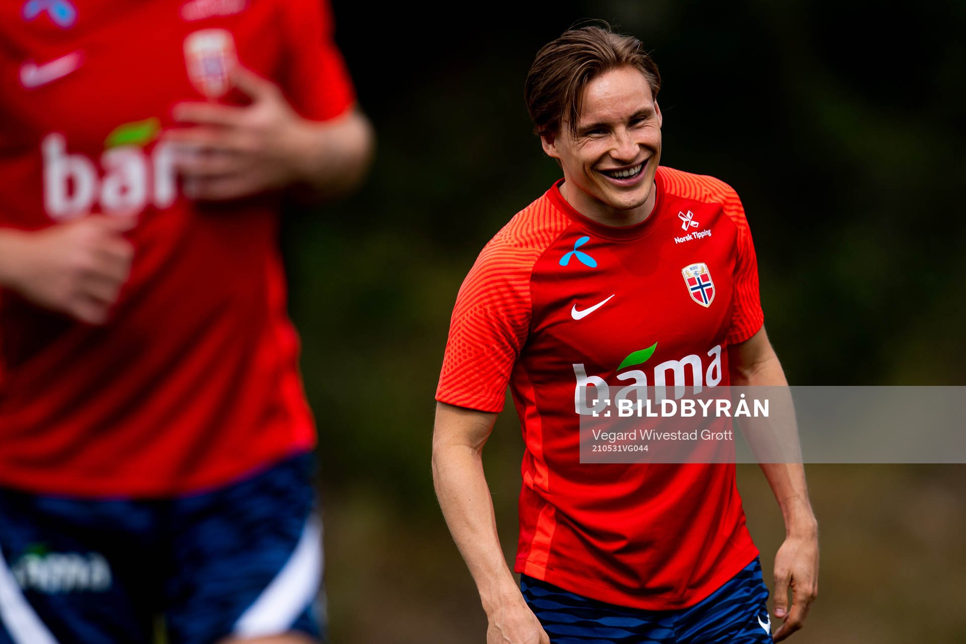Jonas Svensson of the Norwegian national football team