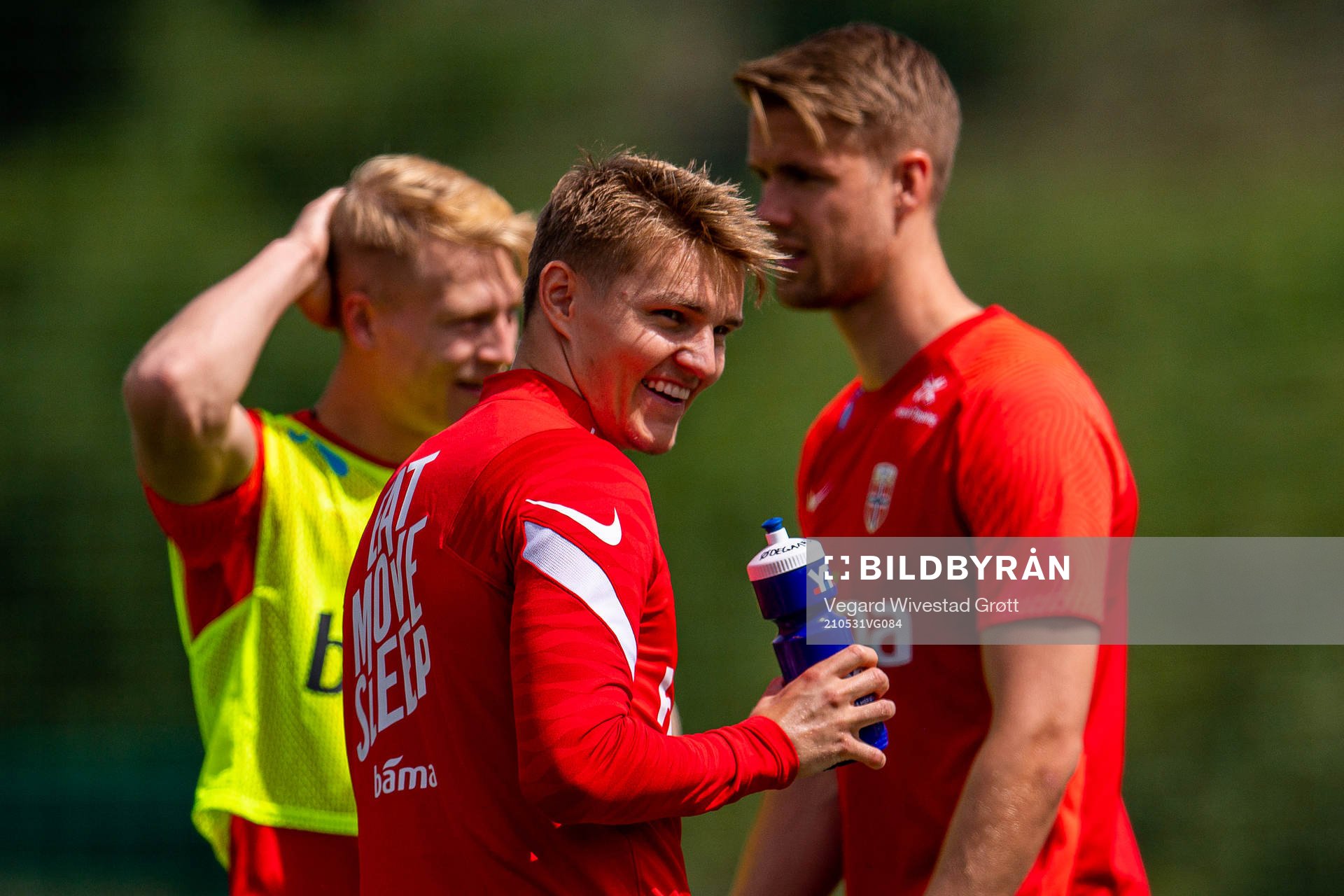 Martin Ødegaard of the Norwegian national football team