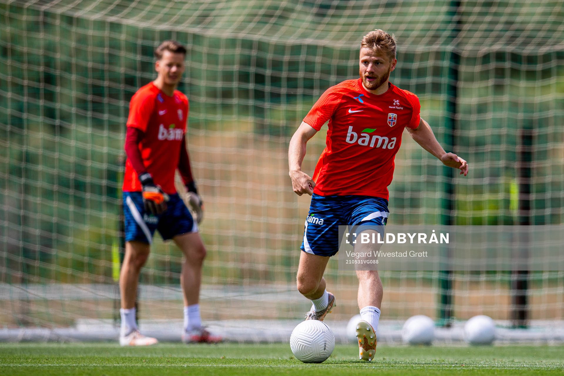Fredrik Midtsjø of the Norwegian national football team
