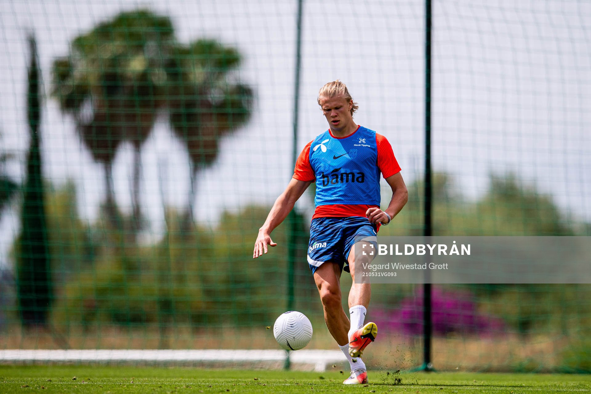 Erling Braut Haaland of the Norwegian national football team