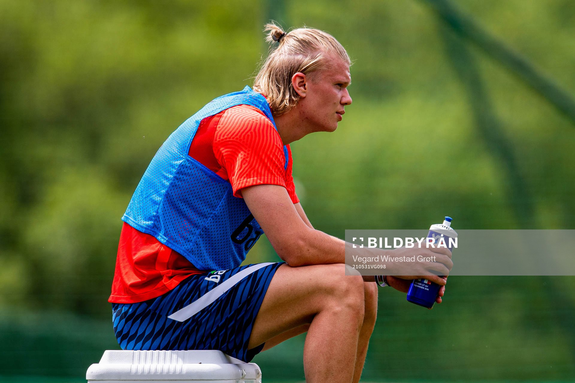 Erling Braut Haaland of the Norwegian national football team