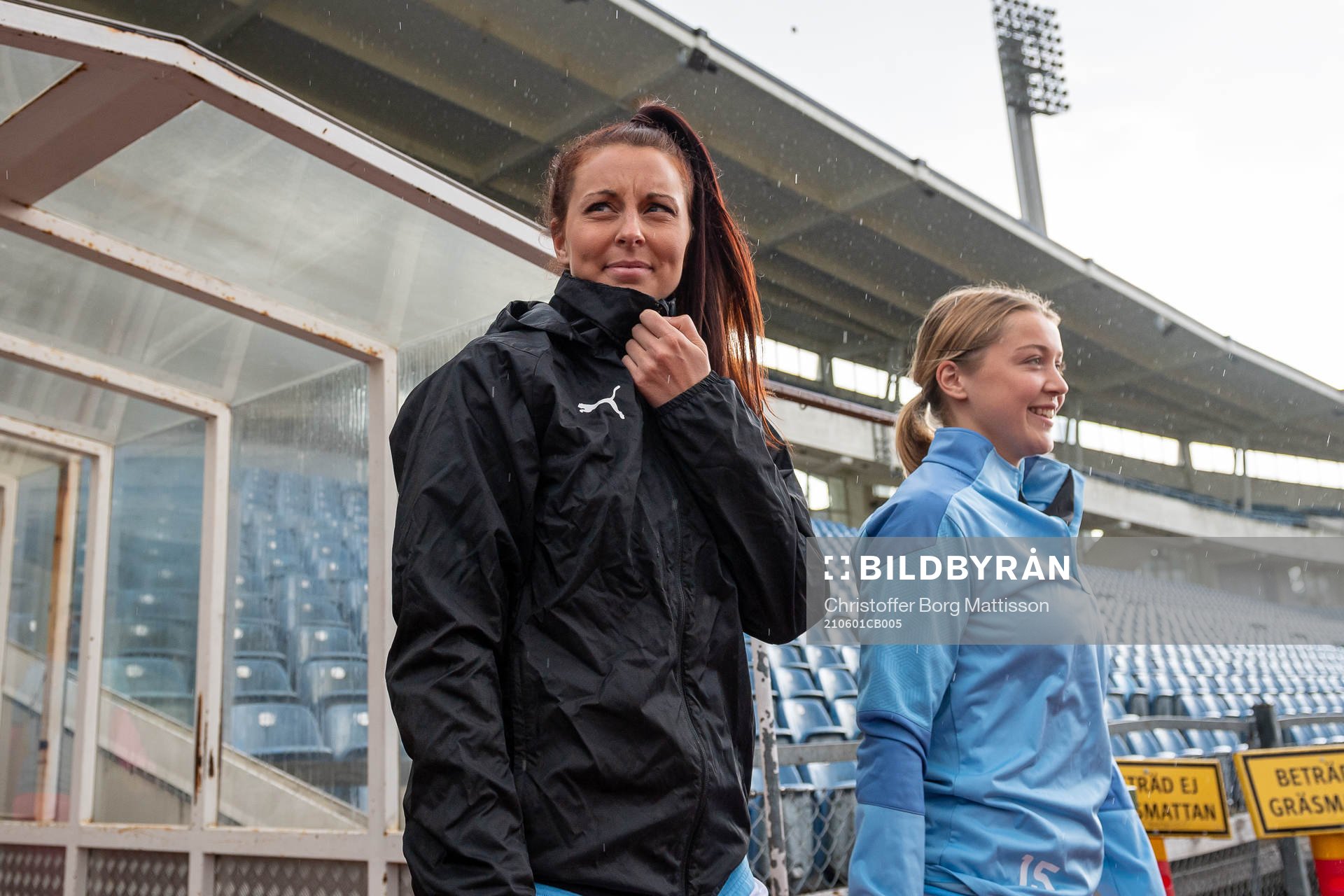 Malmö FFs Malin Gunnarsson och Elvira Ramel