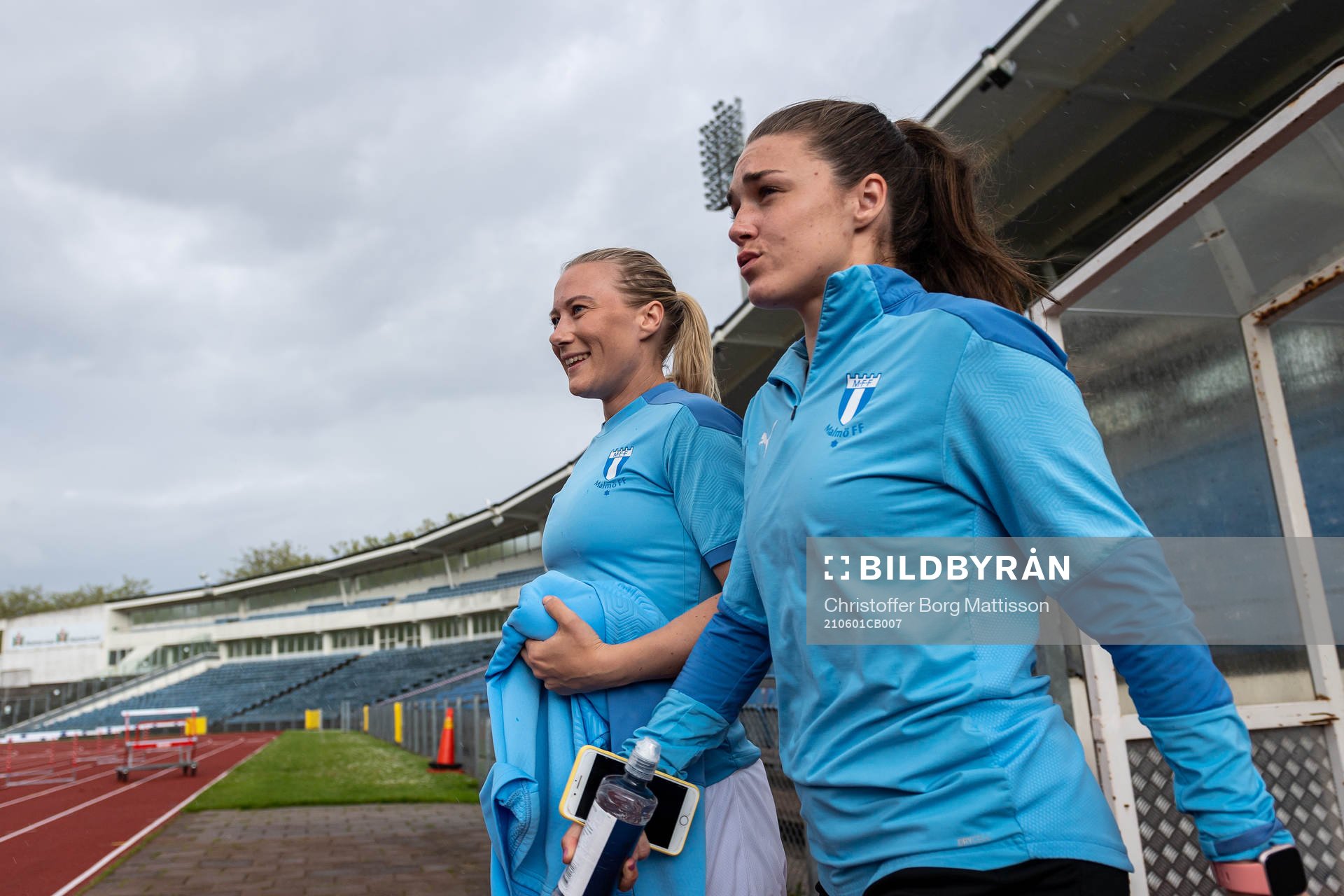 Malmö FFs Madeleine Hejde och Saga Fredriksson