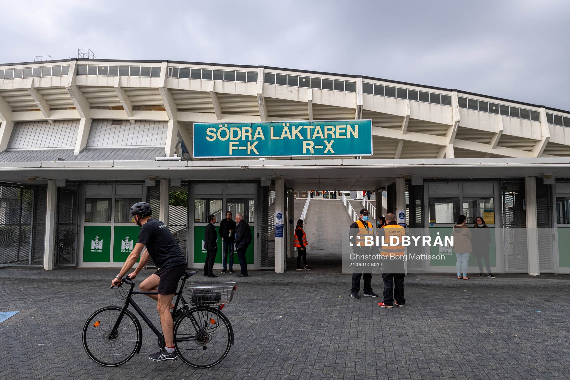 Publikinsläppet på Malmö Stadion