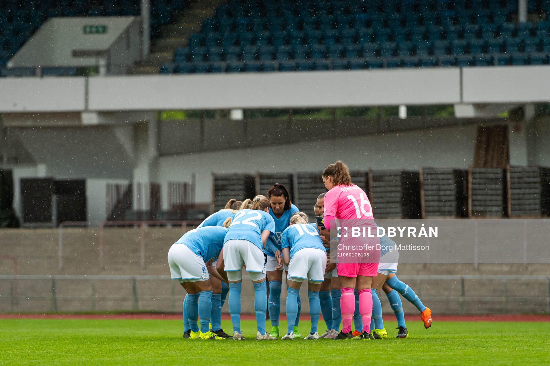 Malmö FFs spelare samlas