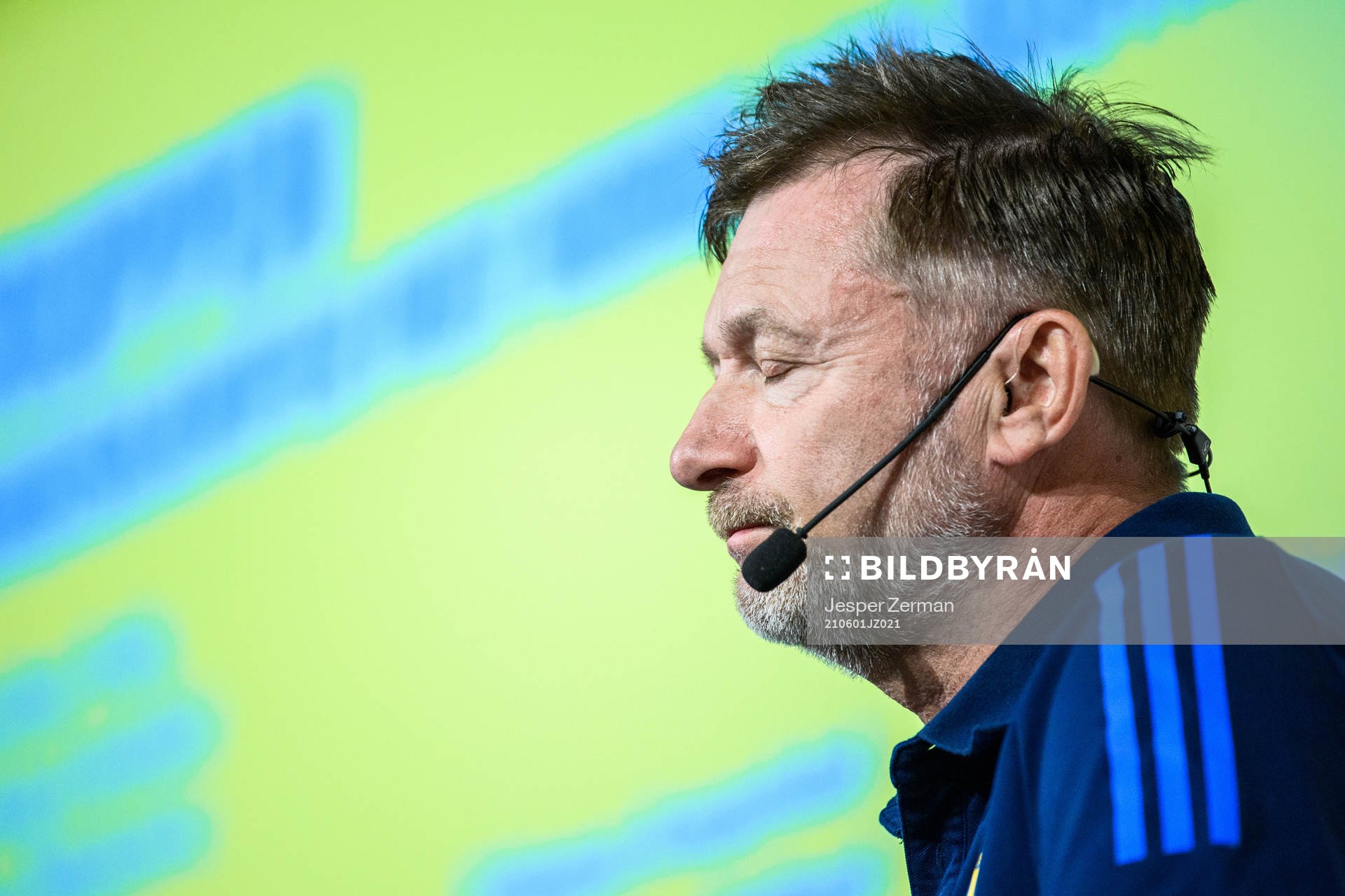 Sveriges förbundskapten Peter Gerhardsson