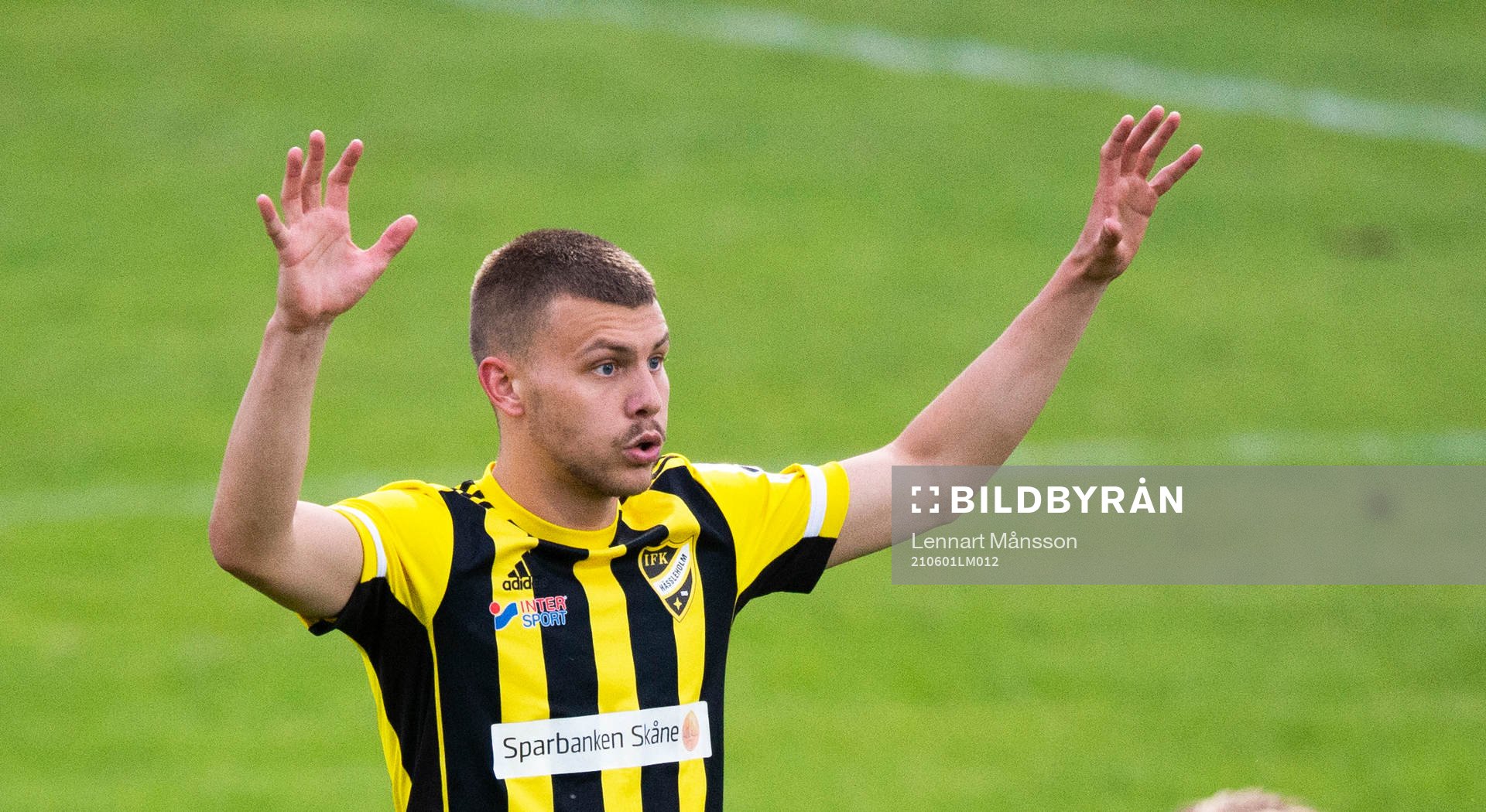 IFK Hässleholms Ivan Danielsson Andanovski  i