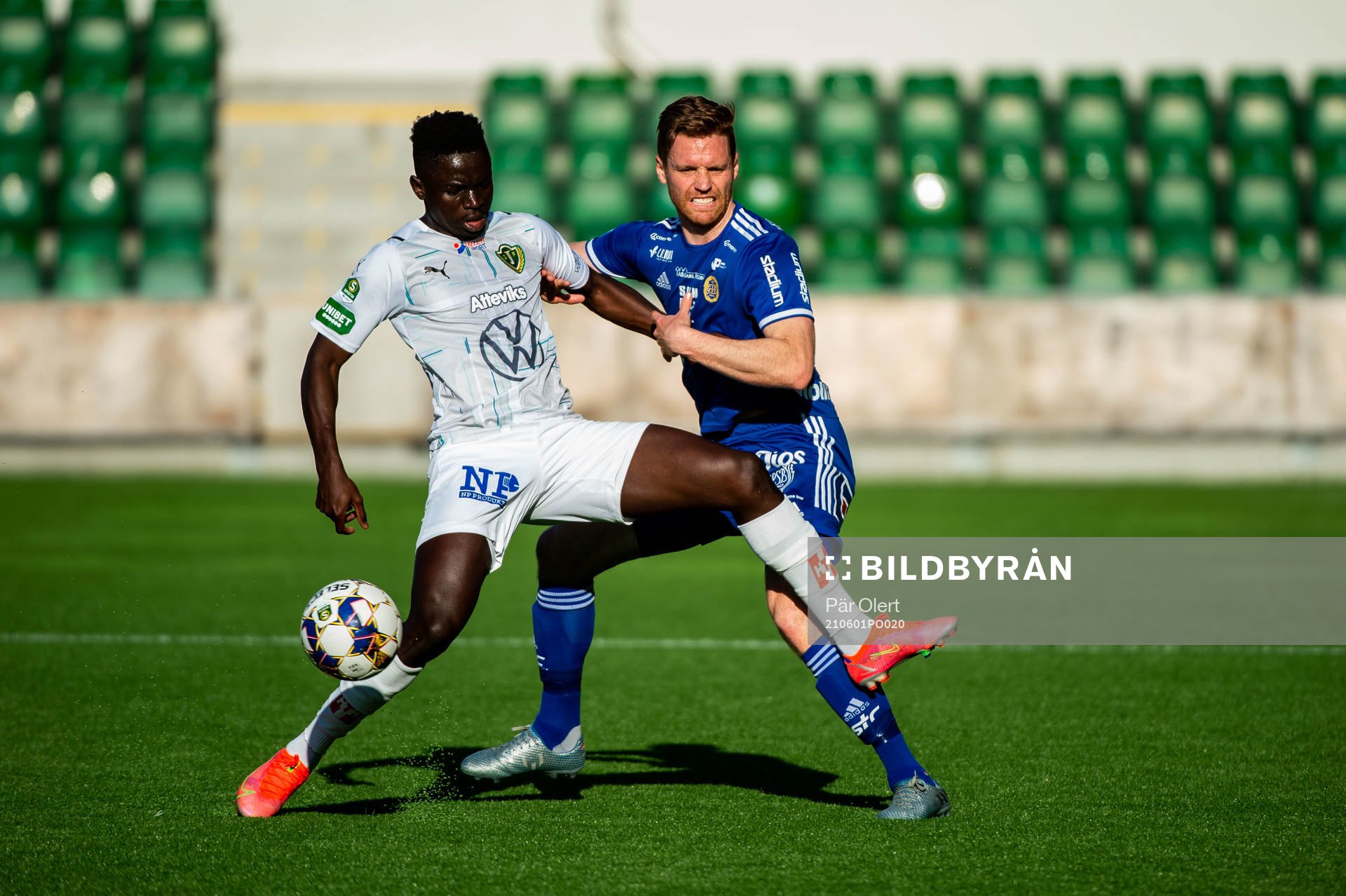 Jönköpings Eric Johana Omondi och Sundsvalls David