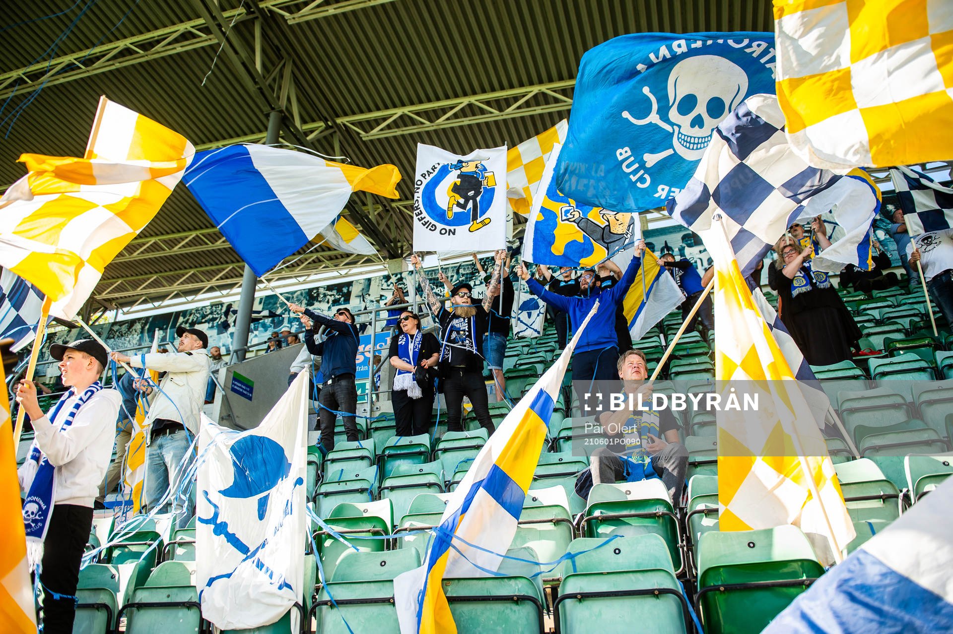 under fotbollsmatchen i Superettan mellan GIF Sundsvall och