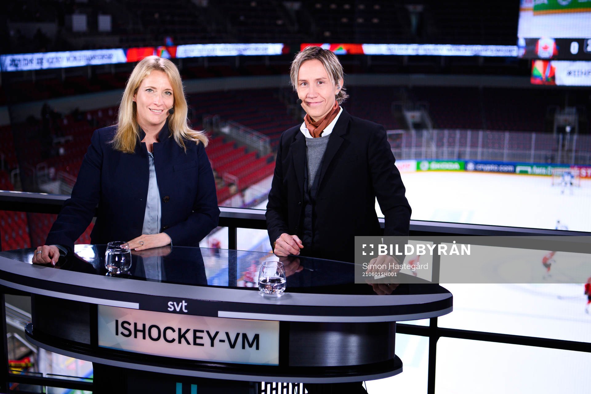 Maria Wallberg and Maria Rooth of Swedish broadcaster SVT