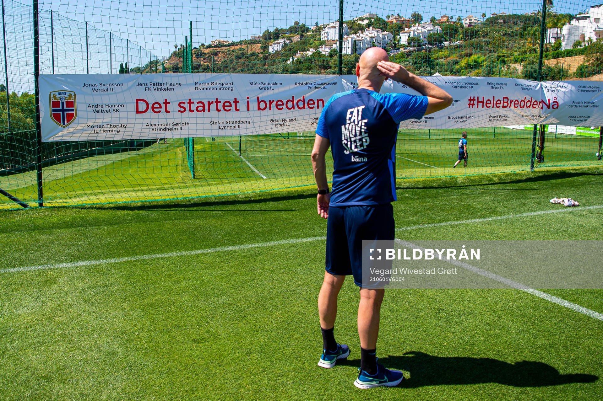 Ståle Solbakken, head coach of the Norwegian national