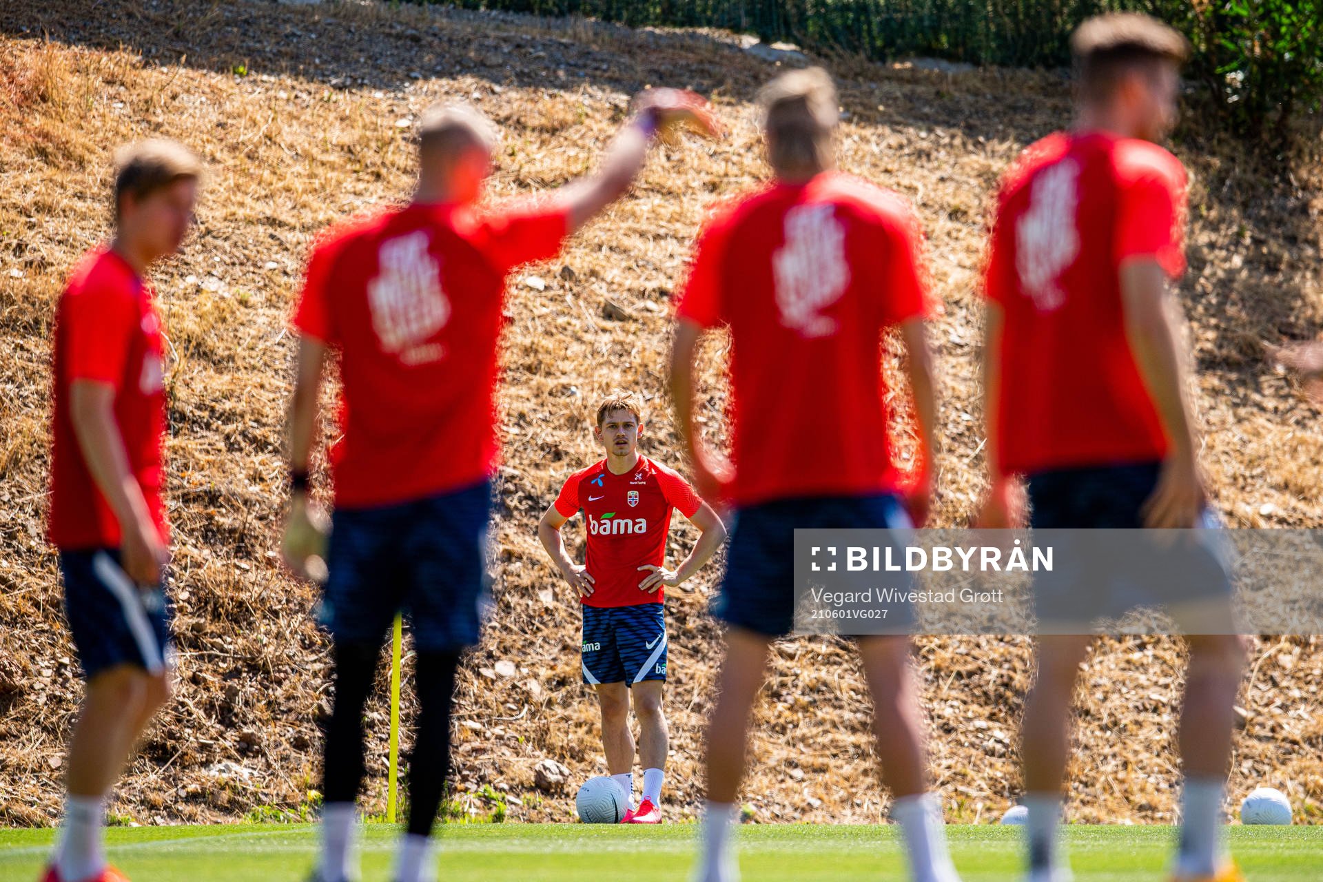 Julian Ryerson of the Norwegian national football team