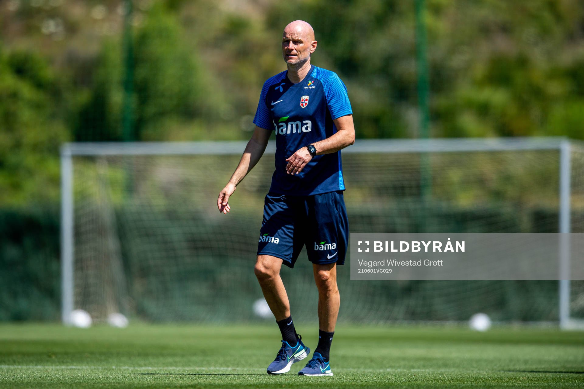 Ståle Solbakken, head coach of the Norwegian national