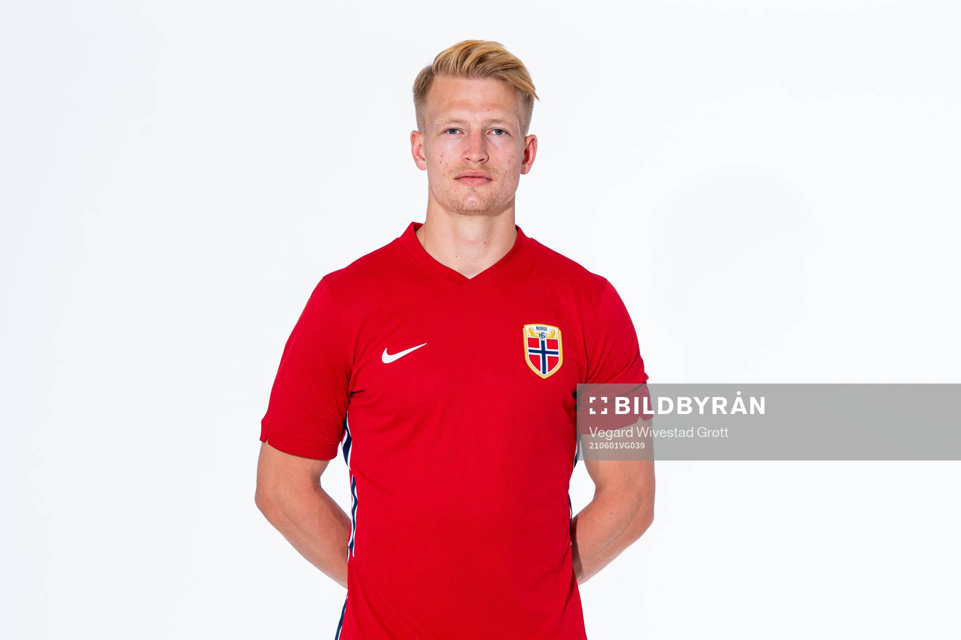 Andreas Hanche-Olsen of the Norwegian national football