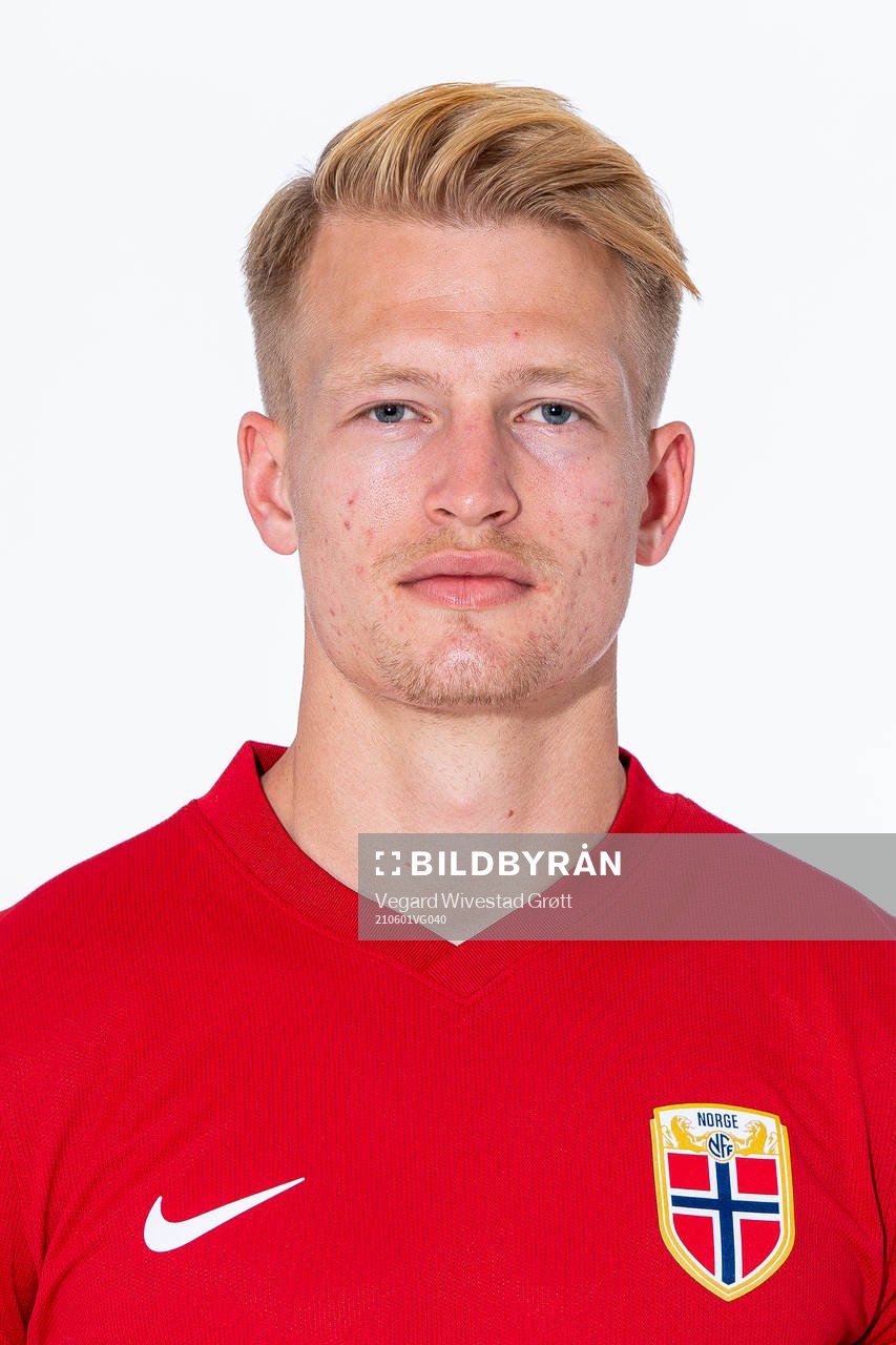 Andreas Hanche-Olsen of the Norwegian national football