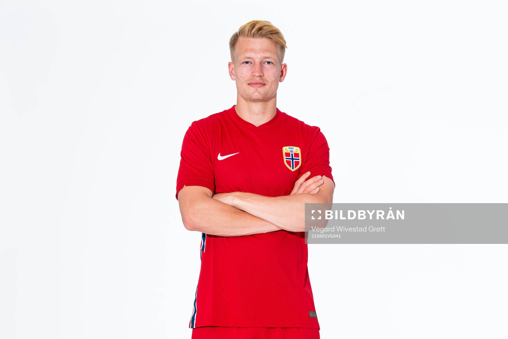 Andreas Hanche-Olsen of the Norwegian national football