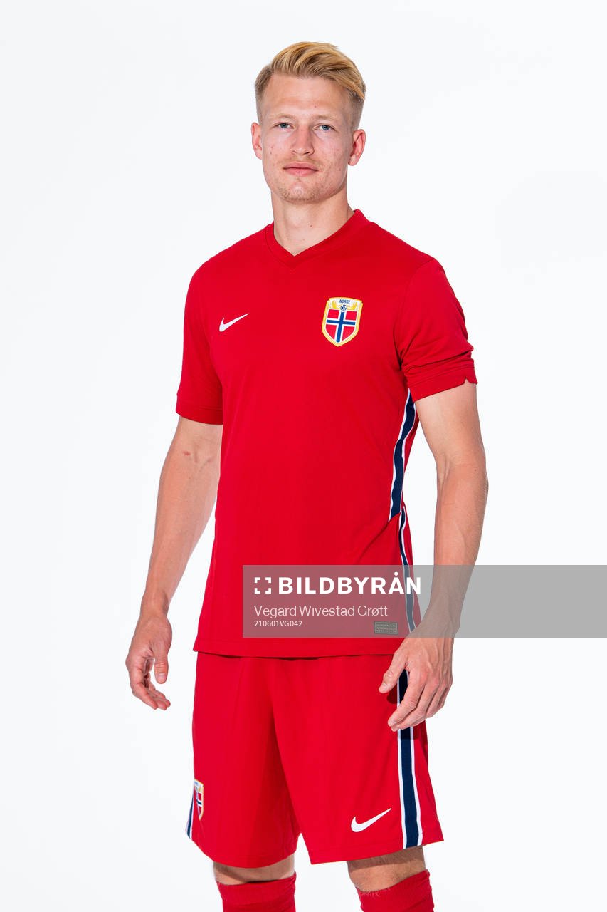Andreas Hanche-Olsen of the Norwegian national football