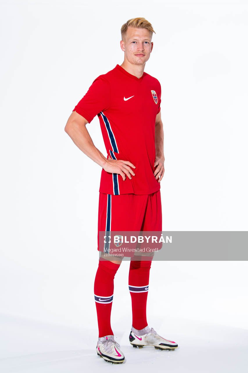 Andreas Hanche-Olsen of the Norwegian national football